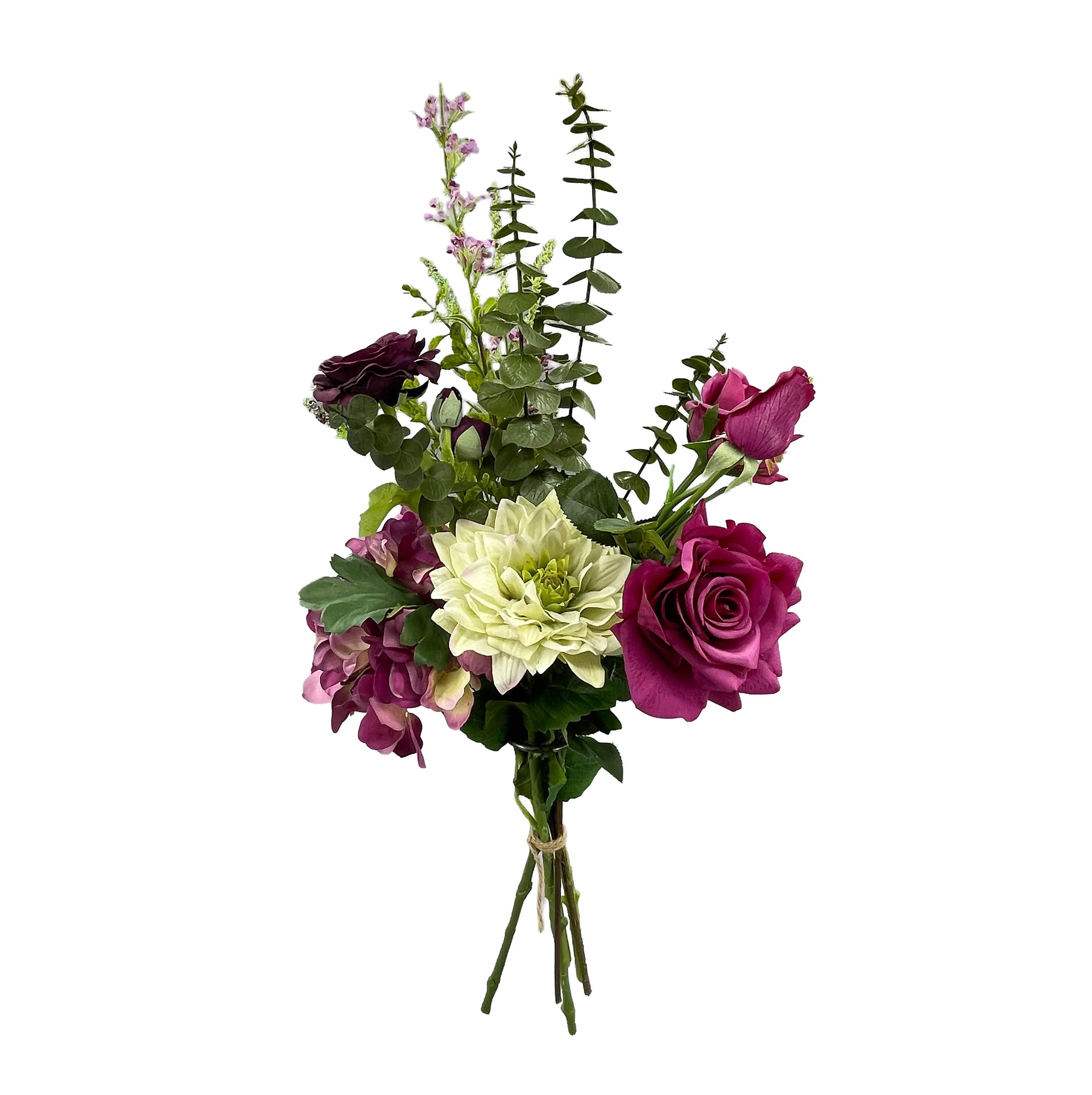 everbloom Kunstige blomster Kunstig Blomsterbuket i Lyserød, 1