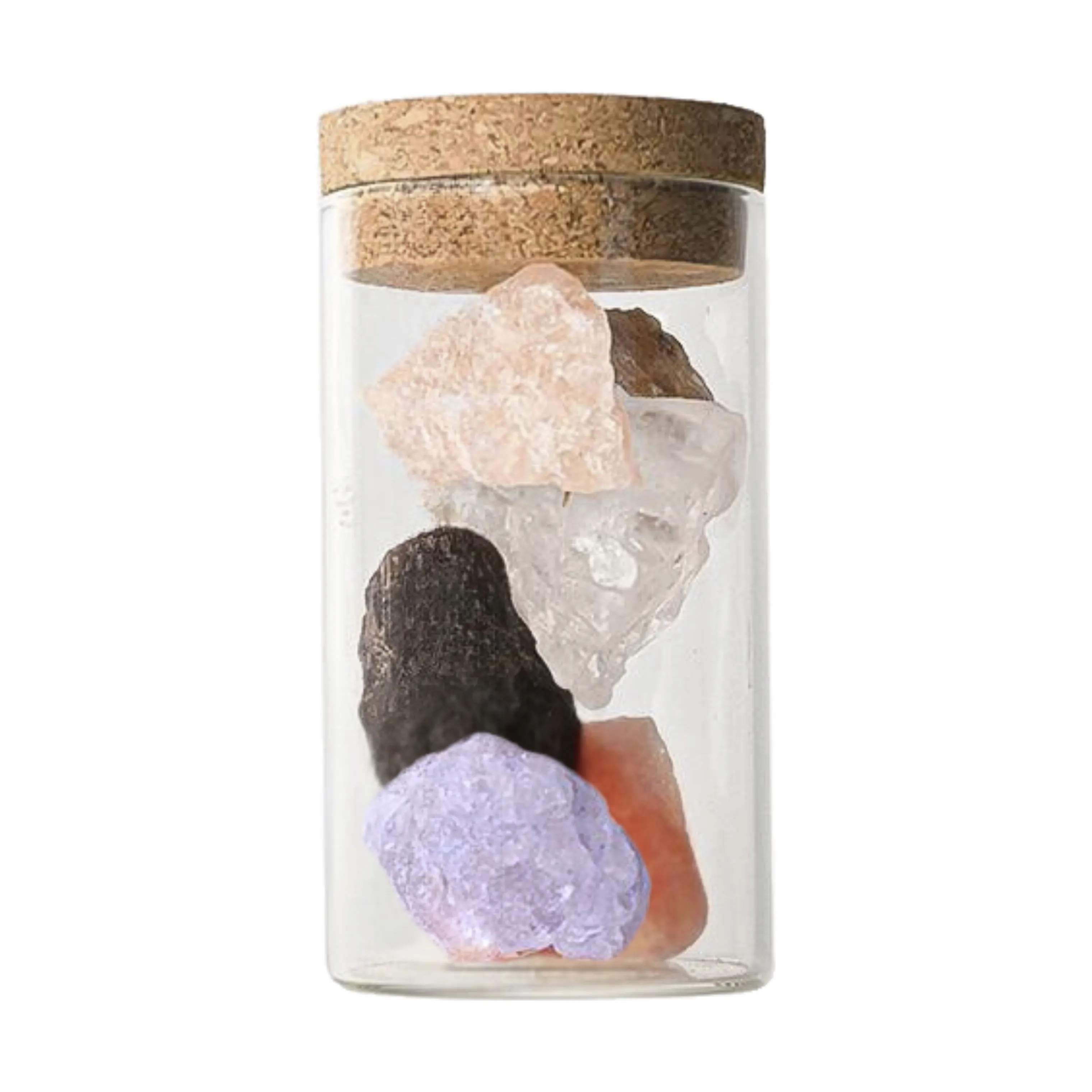 Bjergsalt - 6 stk., hvid, large