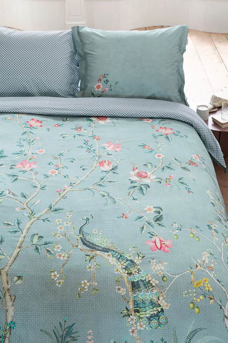 PIP Studio Sengetøj Okinawa Sengetøj i Blue , B140 x L220 cm, 7