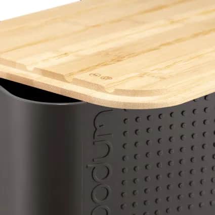 Bodum Brødkasser Bistro Brødboks i Dark Roast, 19,4 cm, 3