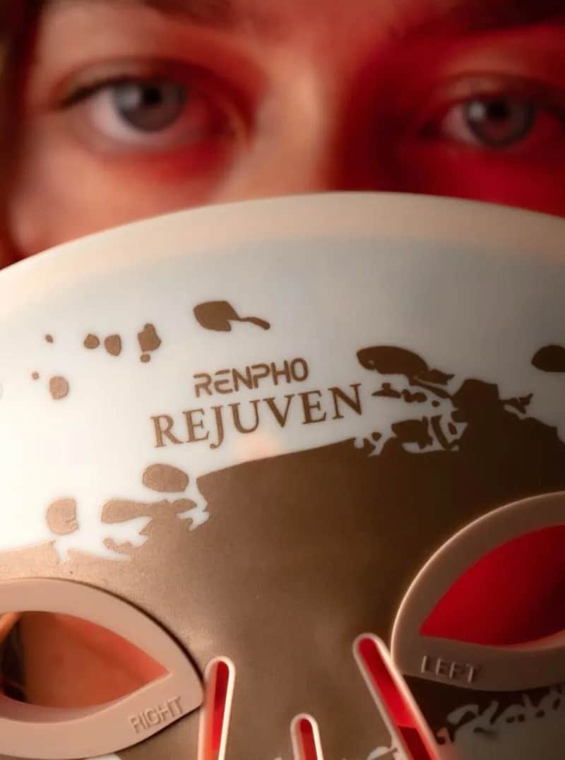 Renpho Øvrig personlig pleje Artimis LED lysterapi maske i hvid, 6
