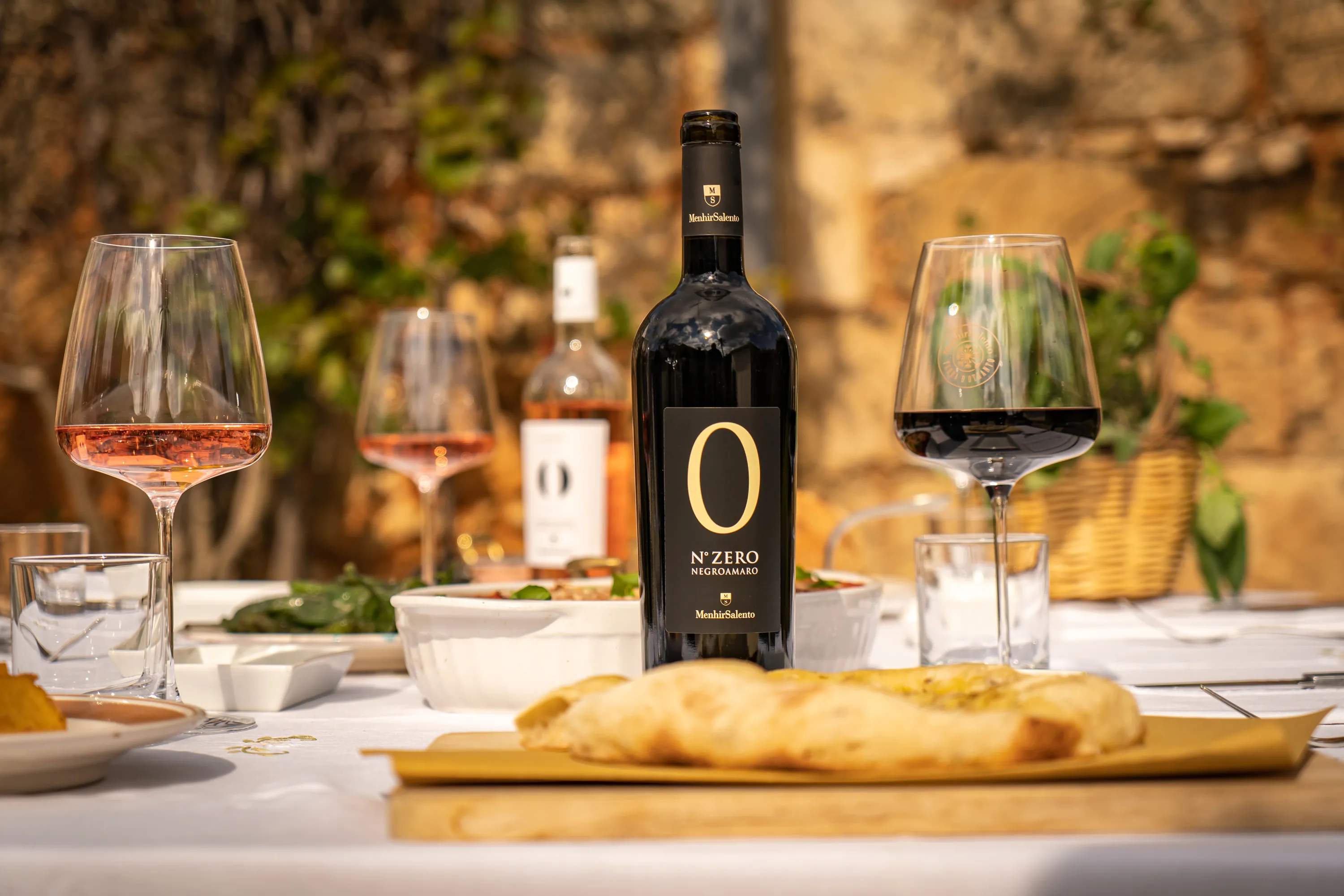 Menhir Salento Vin Zero Negroamaro Rødvin i Rød, 2