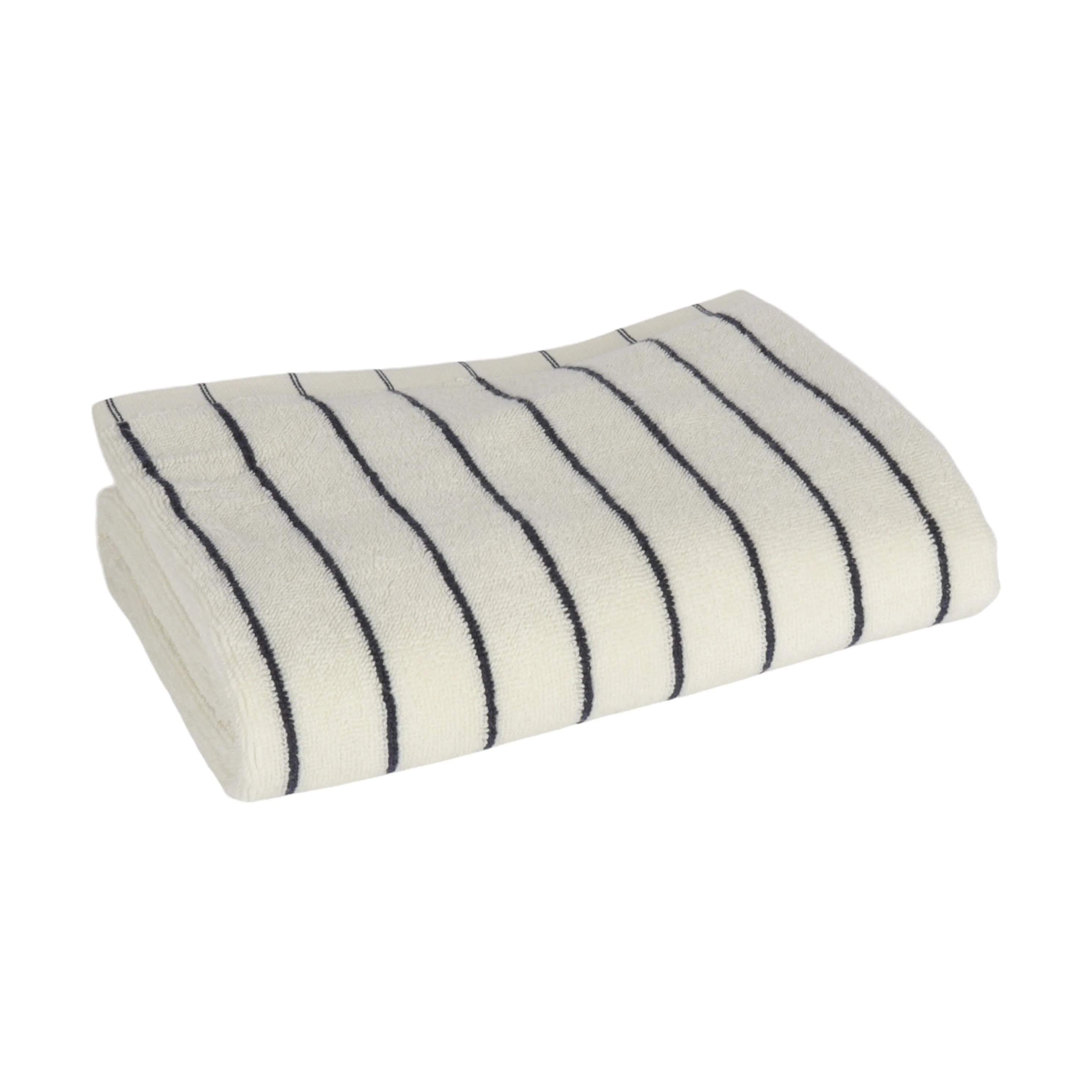 CASA Living Håndklæder Charmant Håndklæde i Mørkeblå, B70 x L140 cm, 1