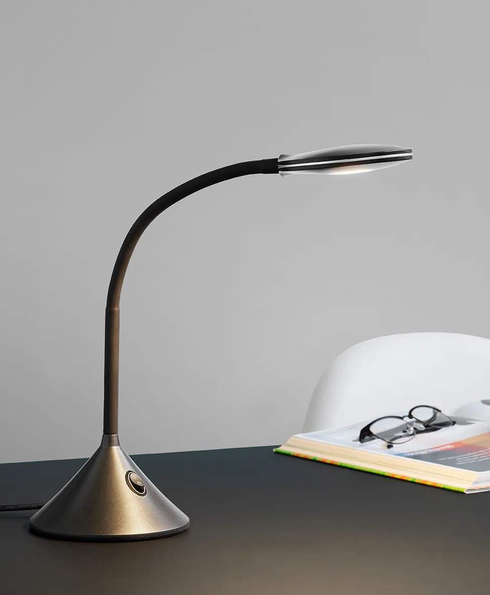 Halo Design Bordlamper Fix LED Bordlampe i Sort, 2