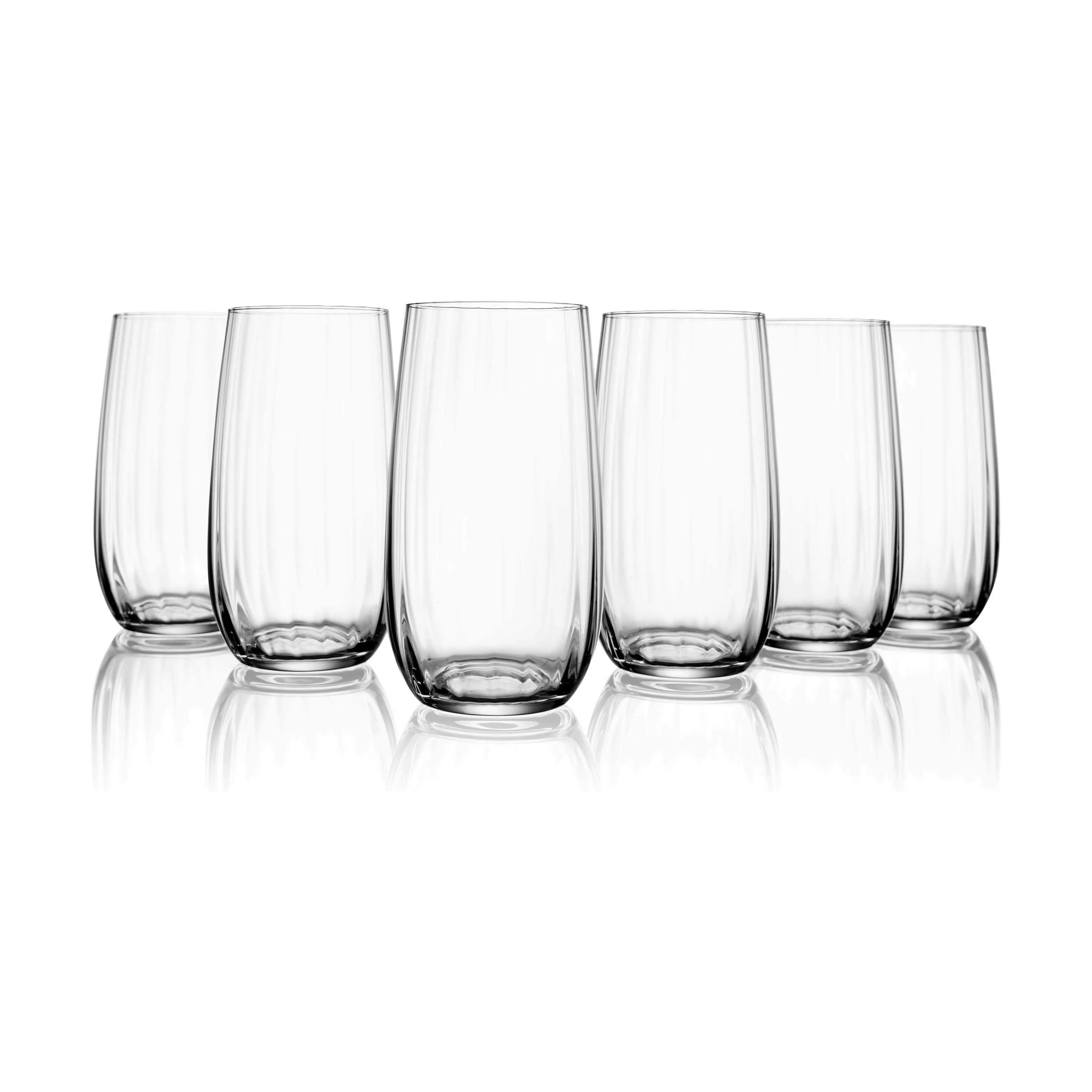 Ofelia Highball Glas - 6 stk., klar, large