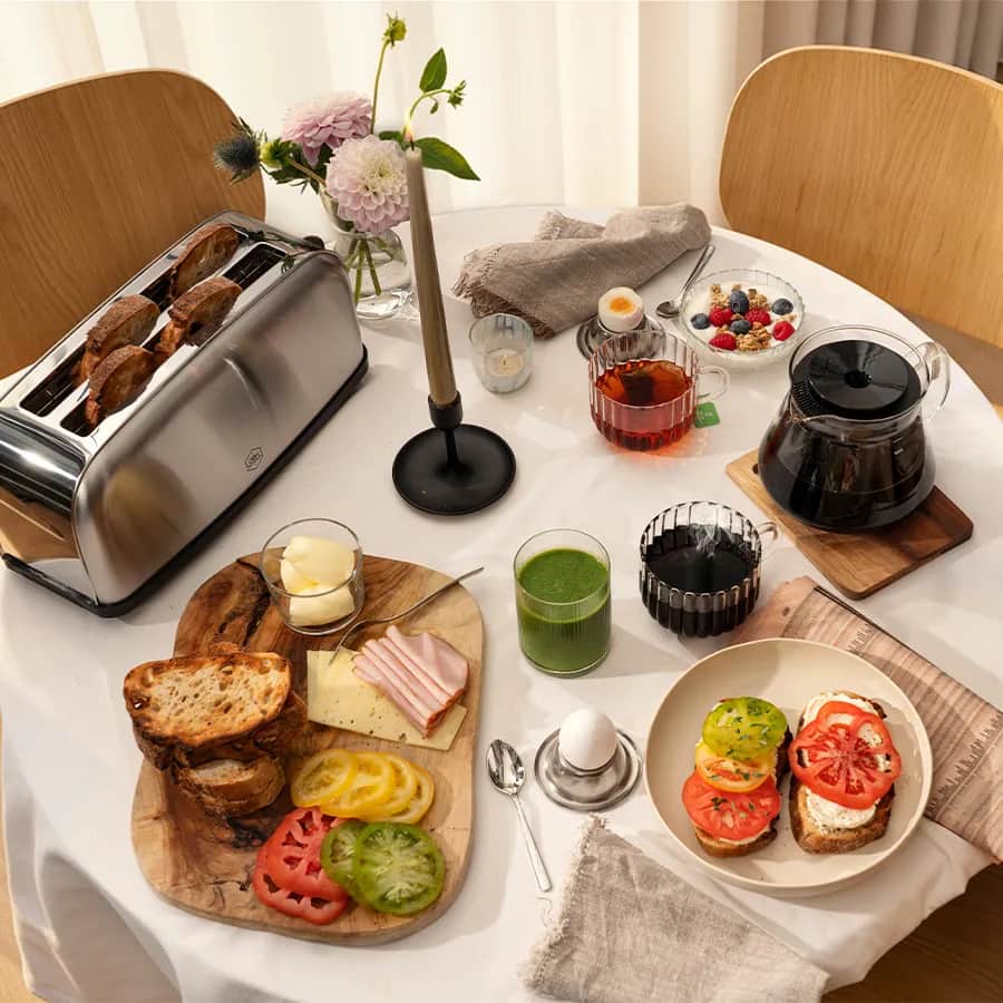 OBH Nordica Brødristere Manhatten Manhattan Brødrister i 4 skiver, 3