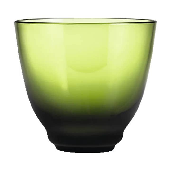Flow Vandglas, olivengrøn, large