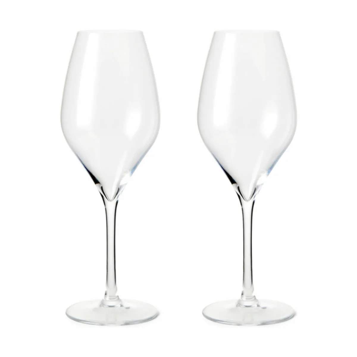 Premium Champagneglas - 2 stk., klar, large