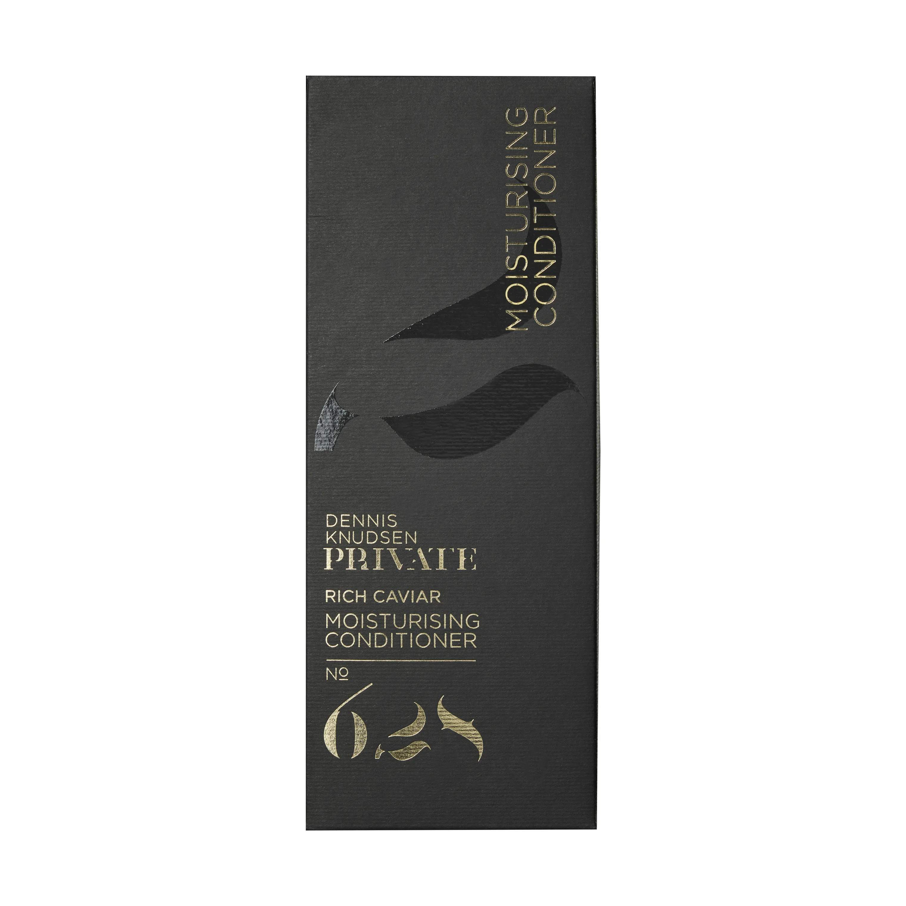 Dennis Knudsen Shampoo og hårpleje PRIVATE Rich Caviar Moisturising Conditioner i Sort, 2