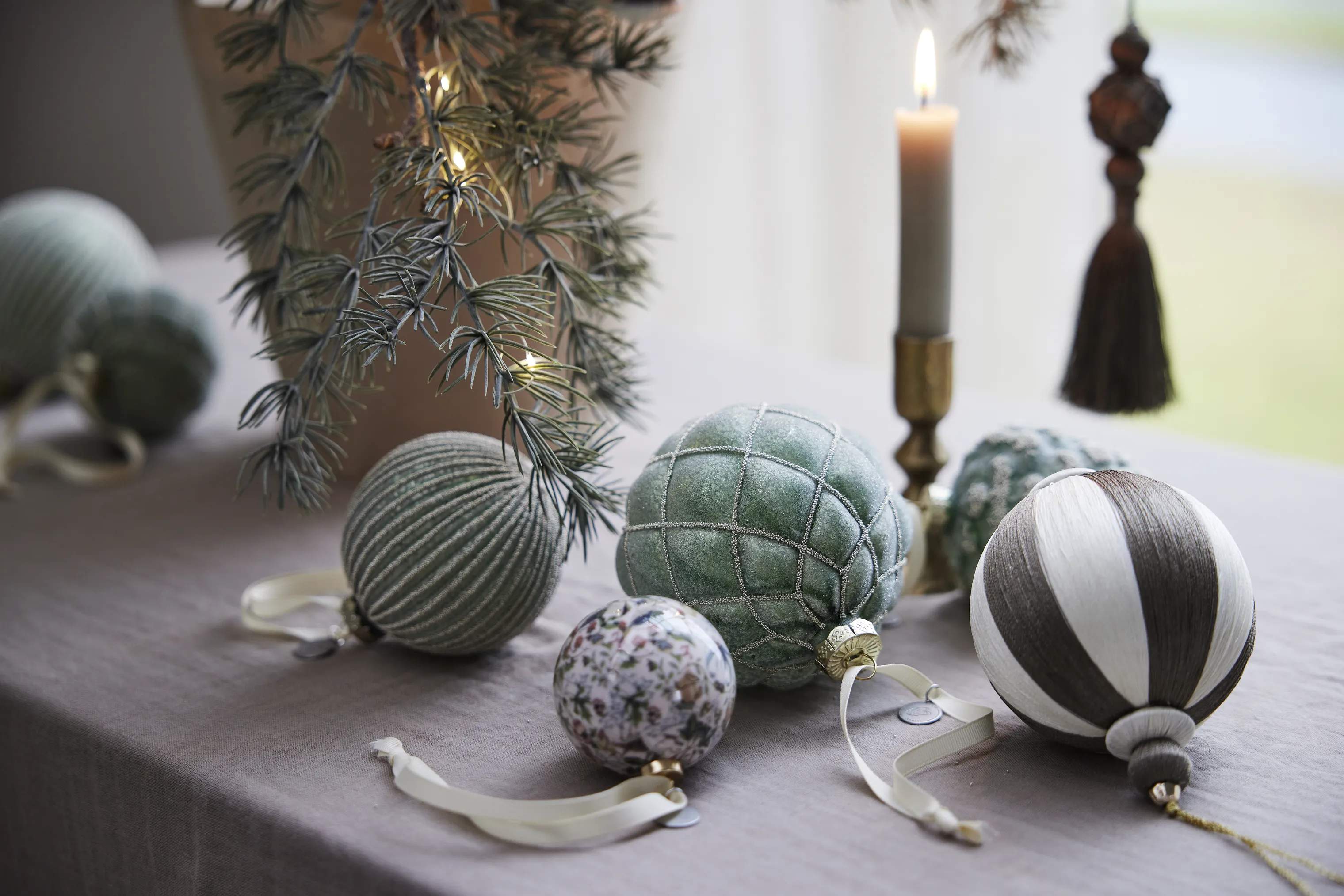 Lene Bjerre Julekugler Agnes Julekugle i 12 cm, 2