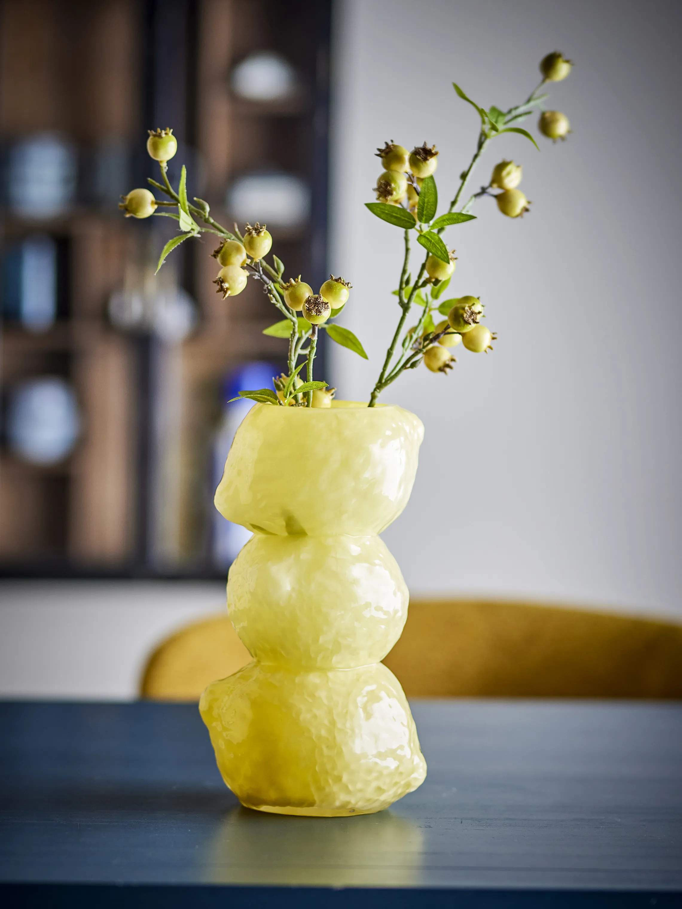 Creative Collection Vaser Limone Vase i Gul, 2