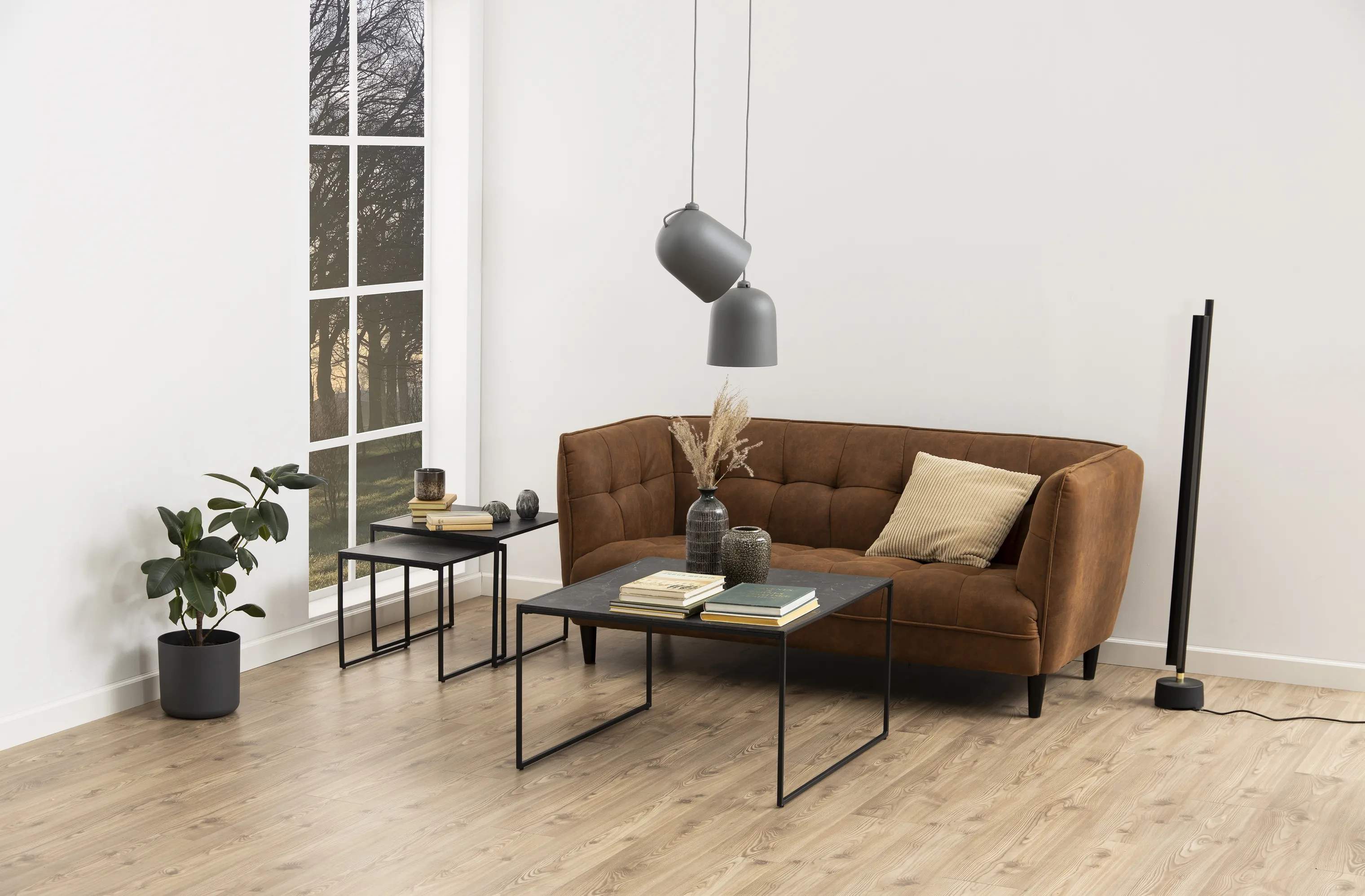 CASA Living Sideborde Infinity Indskudsbord i Sort, 3
