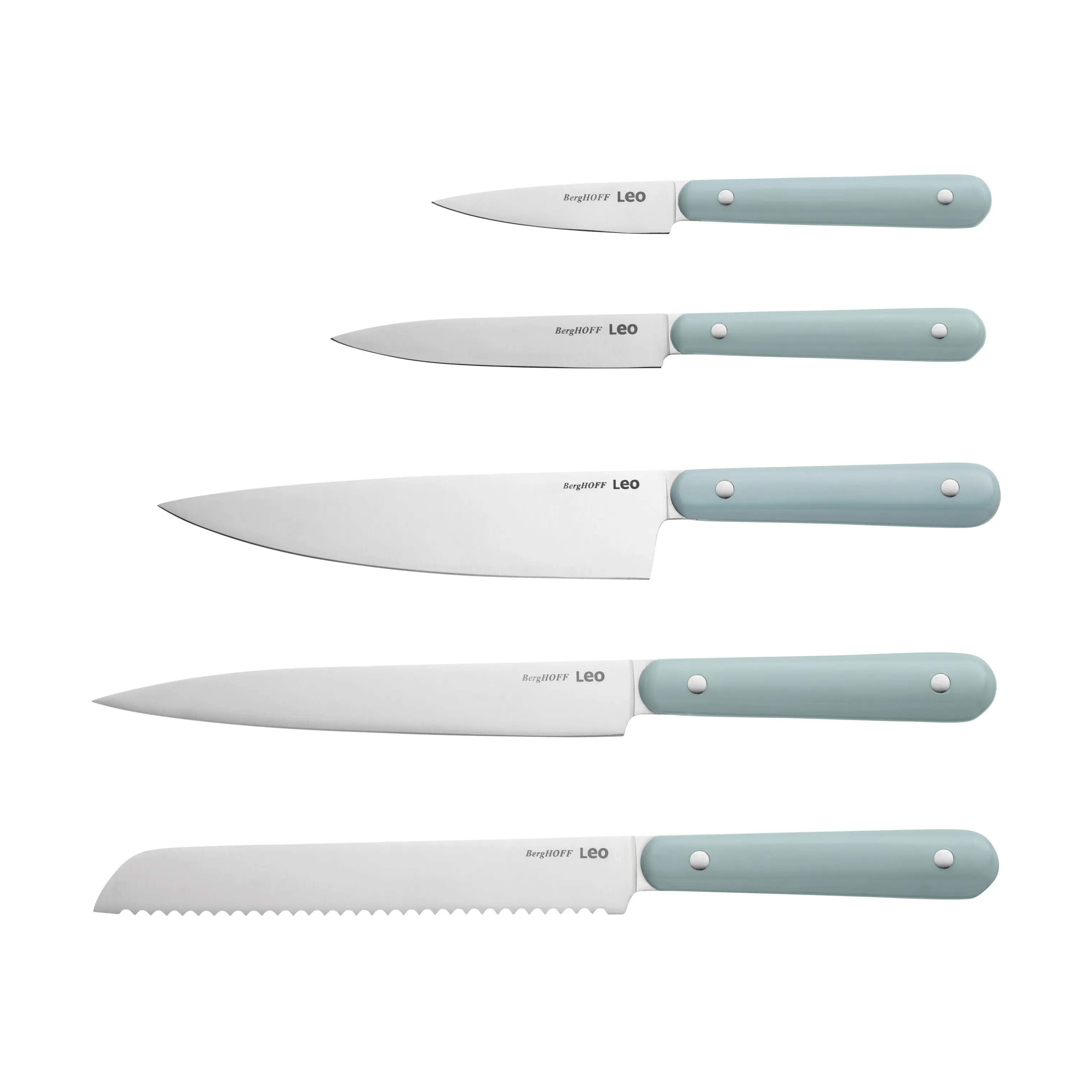 BergHOFF Knivsæt Glints Slate Knivsæt - 5 dele i Blå, 1