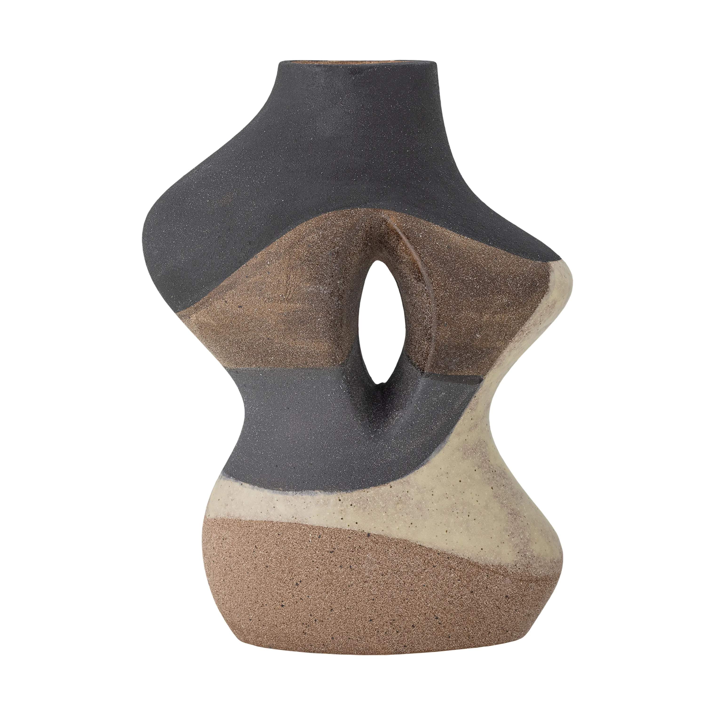 Vica Vase, brun, large