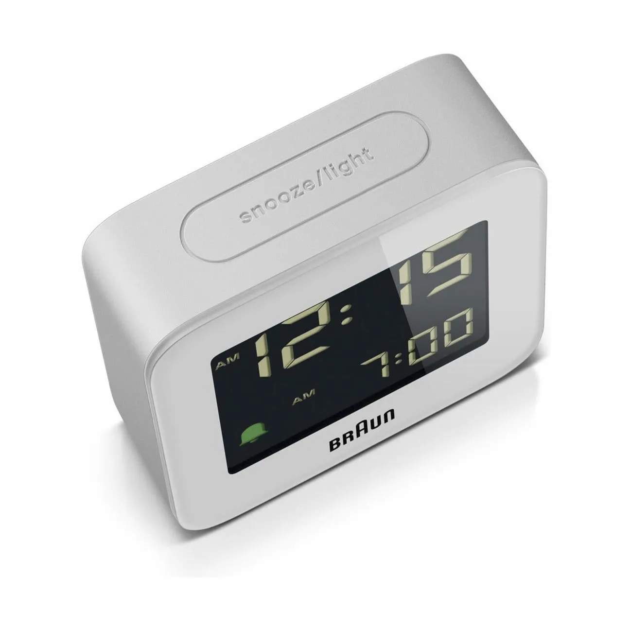 Braun Vækkeure Vækkeur BC08 i hvid, 2