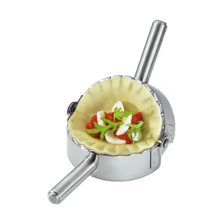 Küchenprofi Ravioliudstyr Küchenprofi Pasta PastaMini Ravioliform i Sølvfarvet, 8 cm, 3