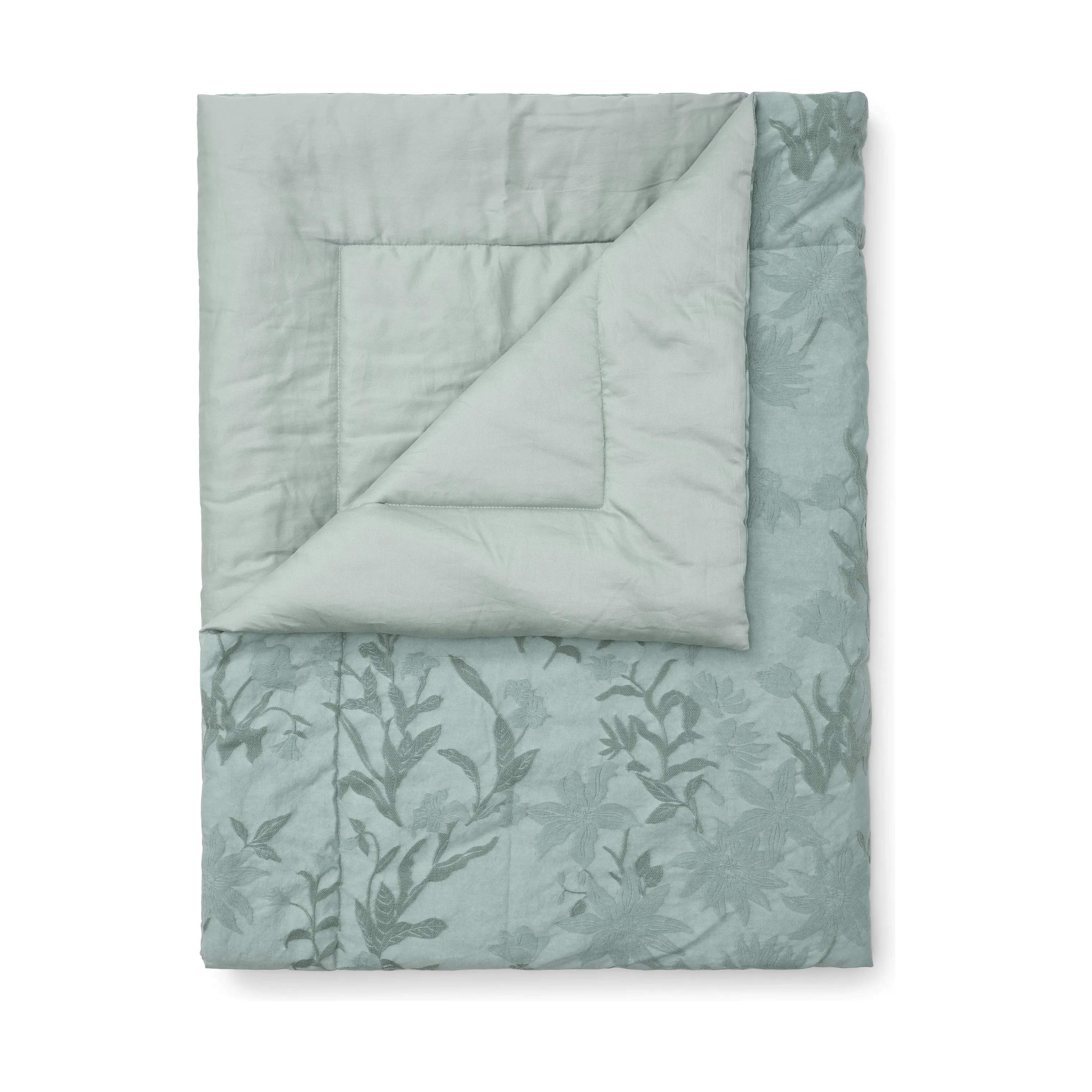 Essenza Sengetæpper Claudine Sengetæppe i Dusty teal, B265 x L270 cm, 1