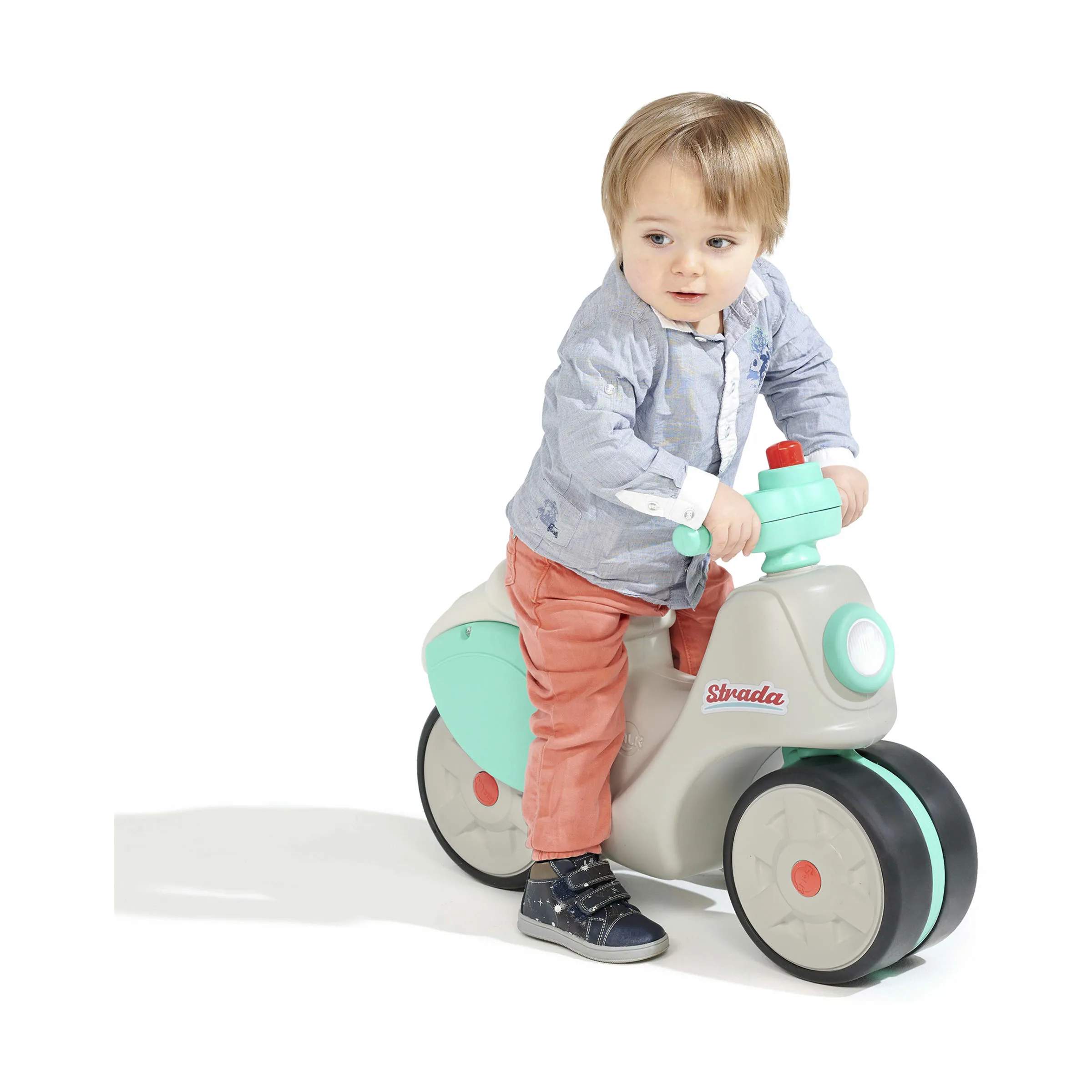 FALK Øvrig udeleg Vintage Strada Scooter i beige/mint, 3