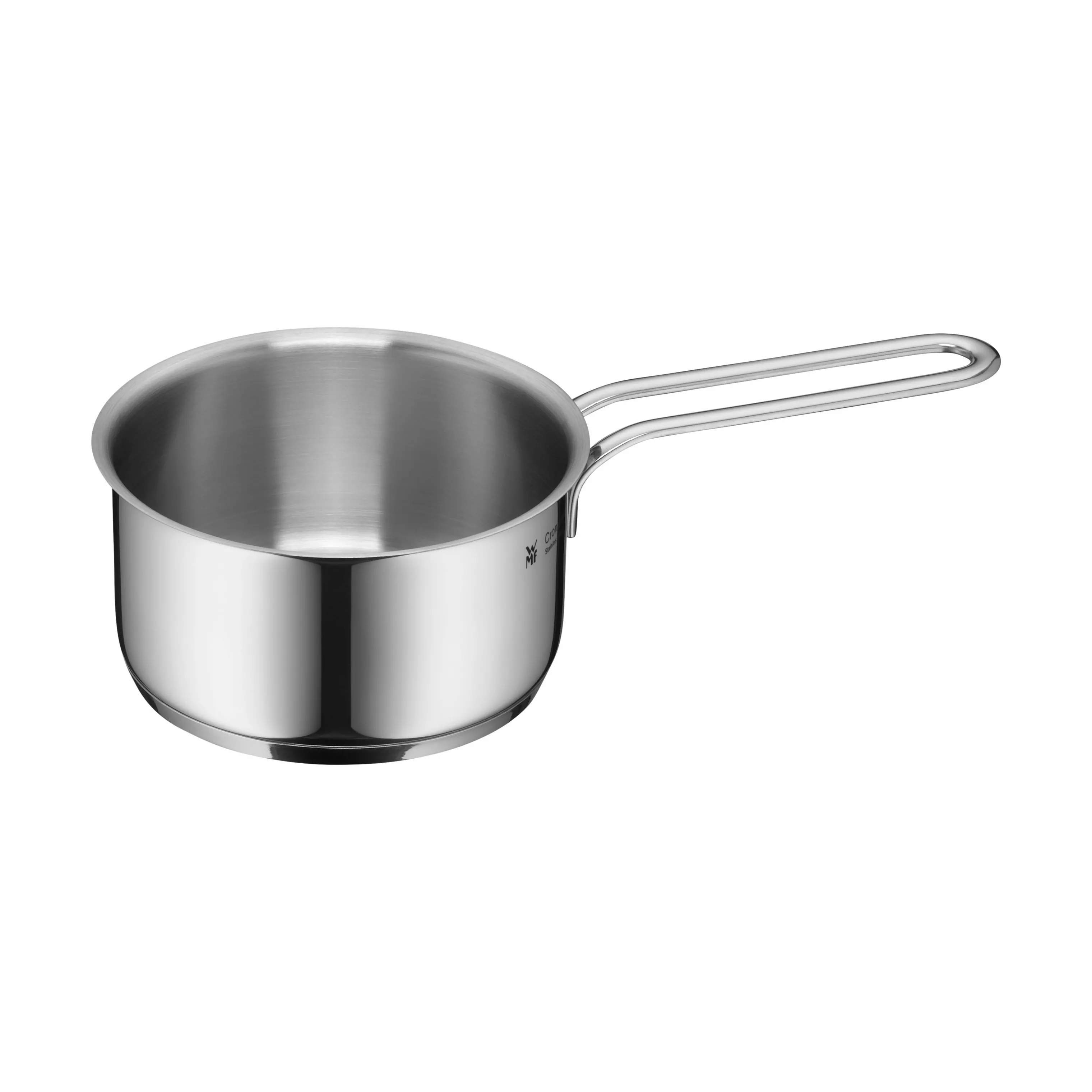 Mini Kasserolle, sølvfarvet, large