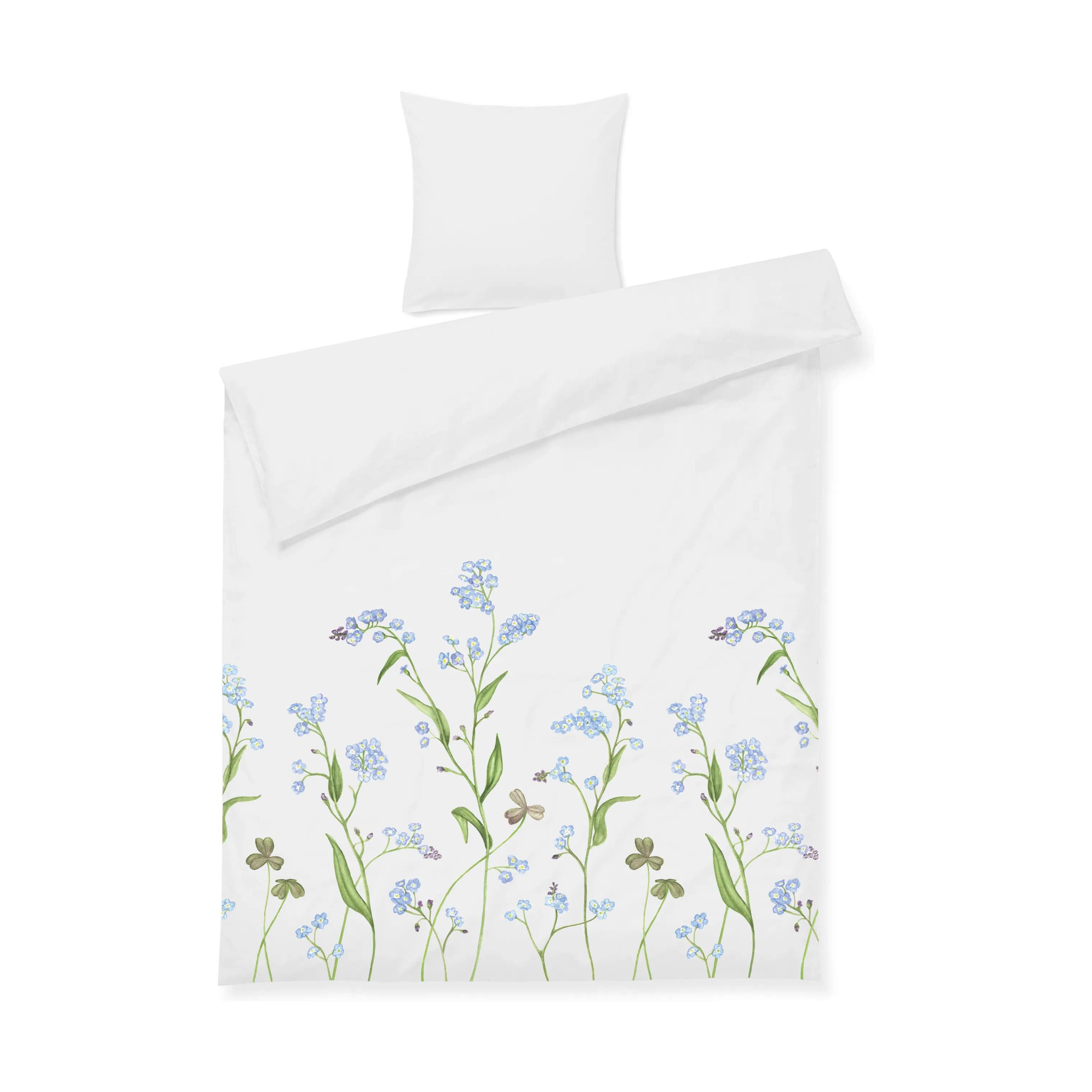 Juna Sengetøj Hammershøi Sommer Hammershøi Summer Sengetøj i Forglemmigej, B140 x L200 cm, 1