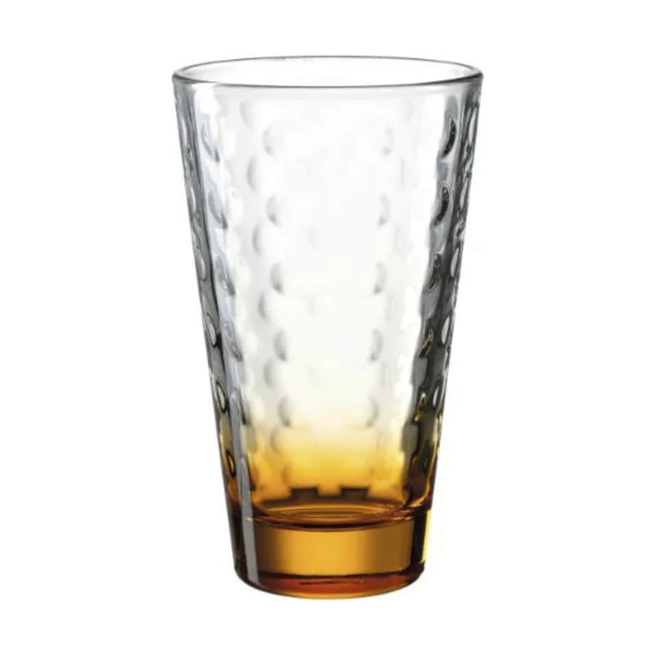 Leonardo Vandglas Leonardo Vandglas - 6 stk. i Klar/orange, 30 cl, 2