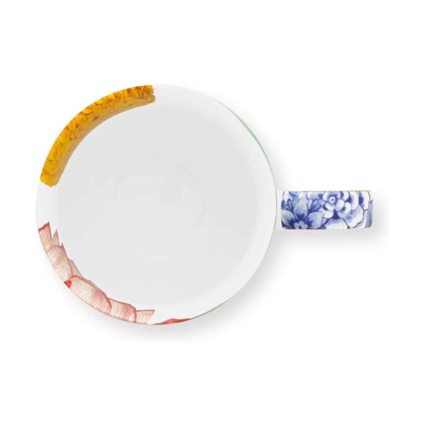 PIP Studio Krus og kopper med hank Royal Multi Kop i Lyserød/hvid/multi, 4