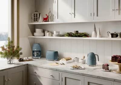 Smeg Brødristere 50's Style Brødrister i Storm Blue, 2