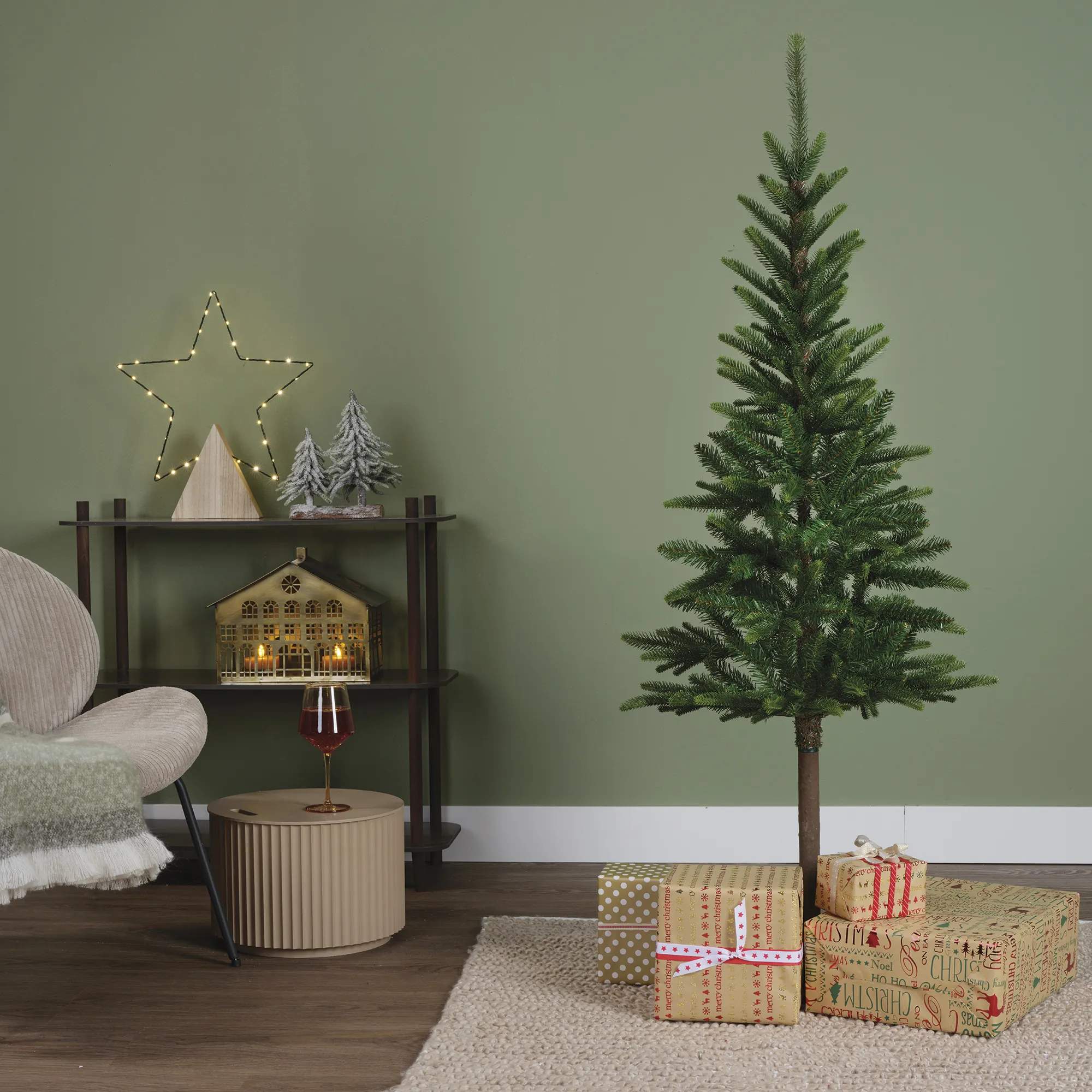 Casa Christmas Juletræer Alpbach Fir Kunstigt Juletræ i 150 cm, 2