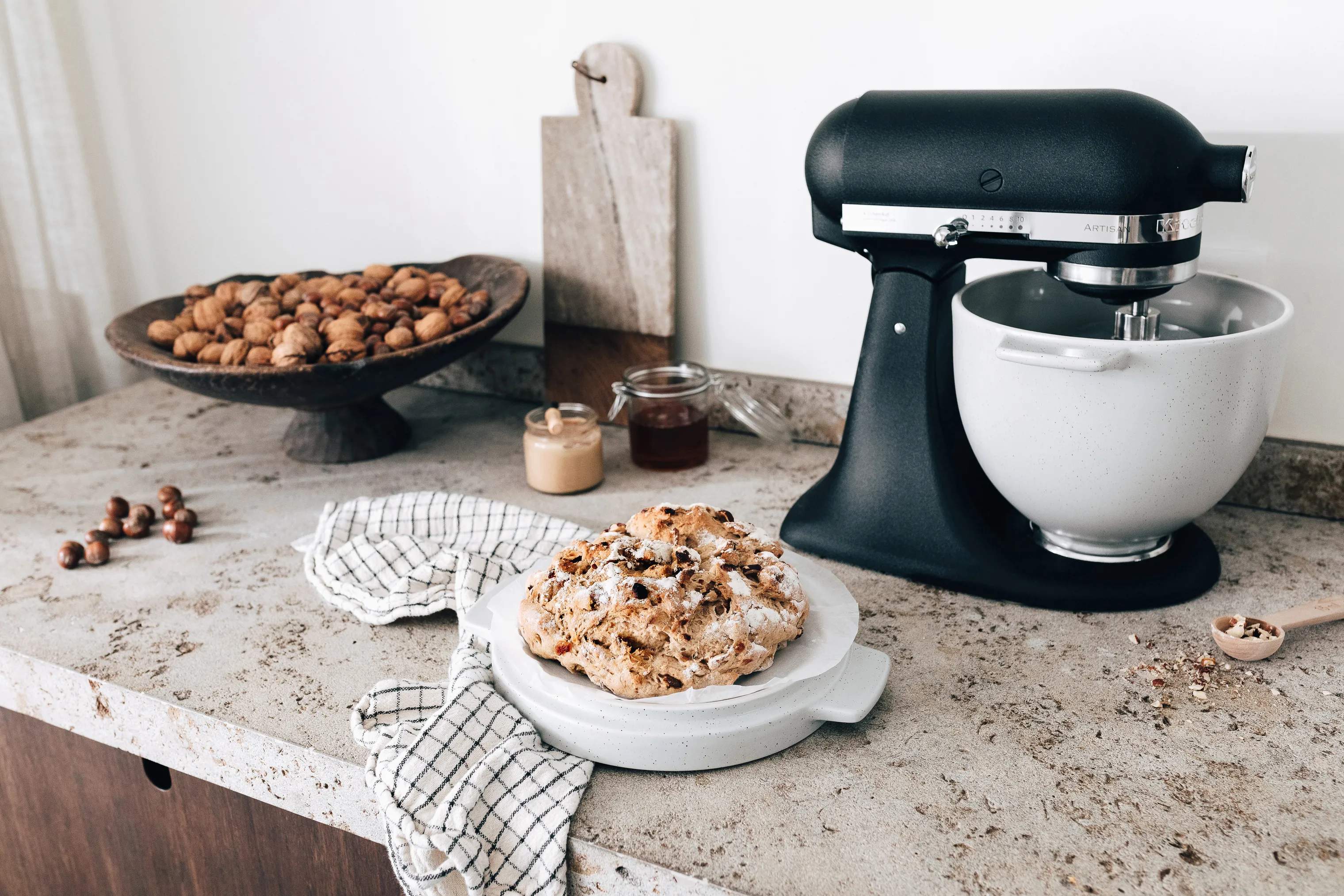 KitchenAid Tilbehør til røremaskiner Artisan Brødskål 5KSM2CB5BGS i Hvid, 2