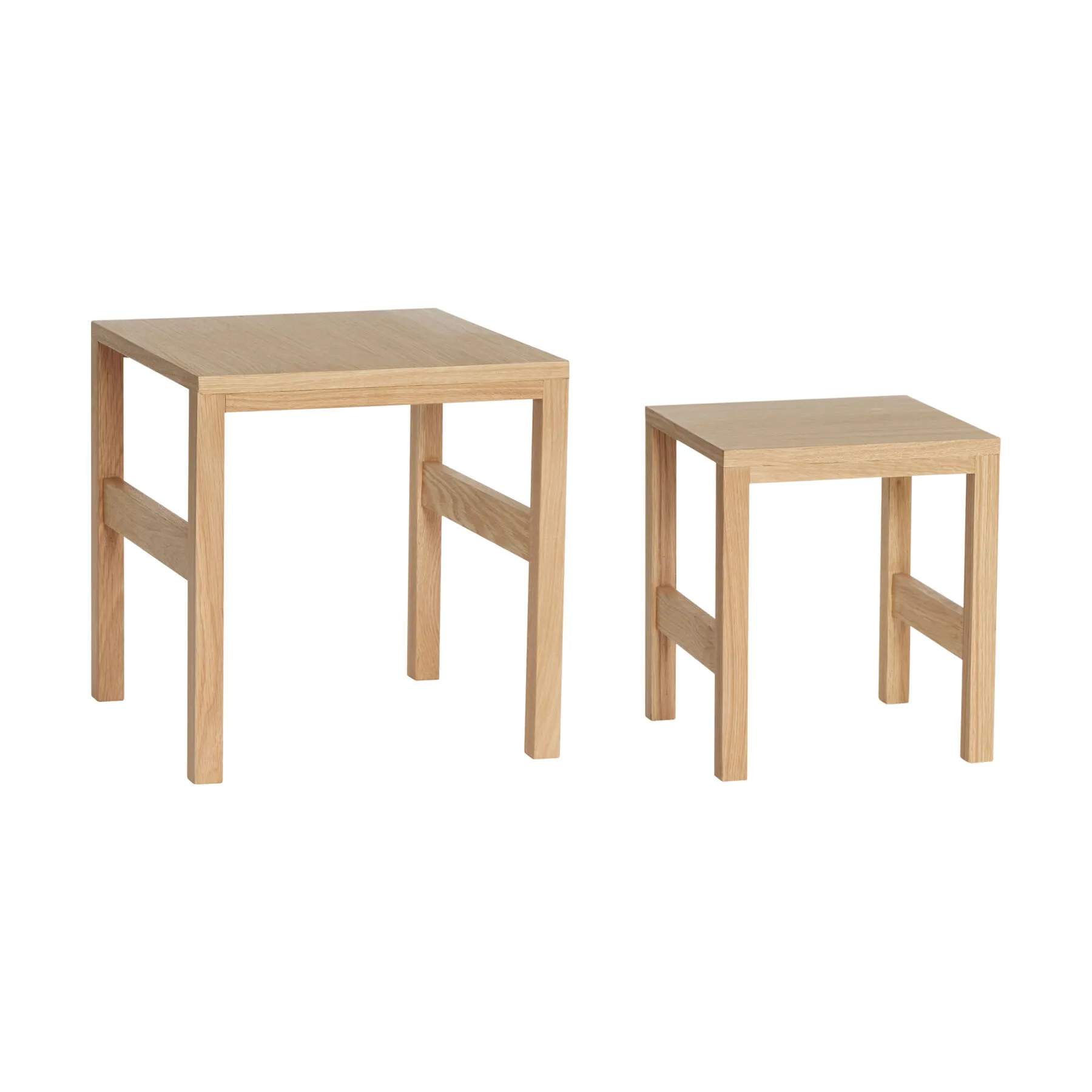 Hübsch Sideborde Puzzle Sidebord - 2 stk. i Natur, 1