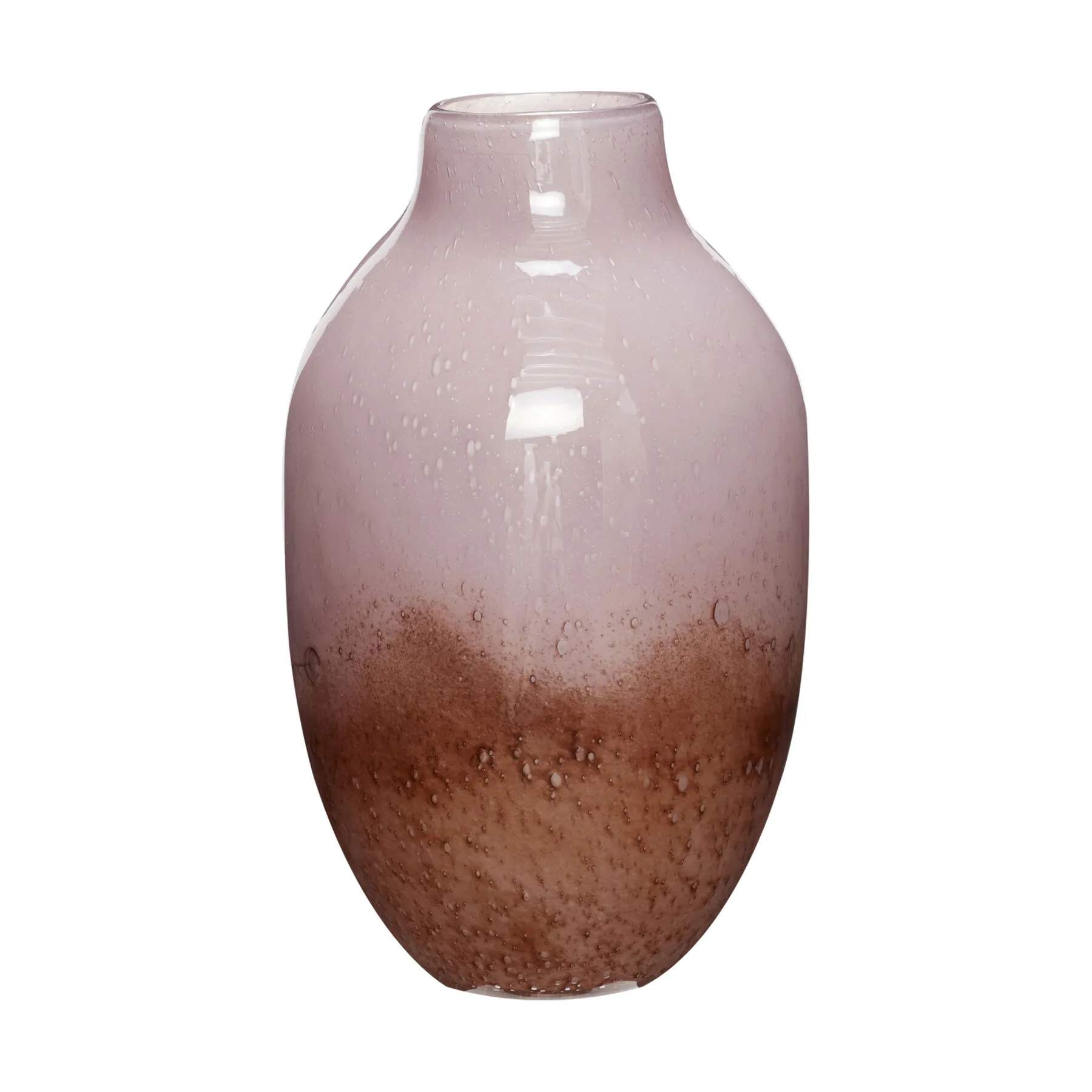 Hübsch Vaser Posy Vase i Rødbrun/Rosa, 1