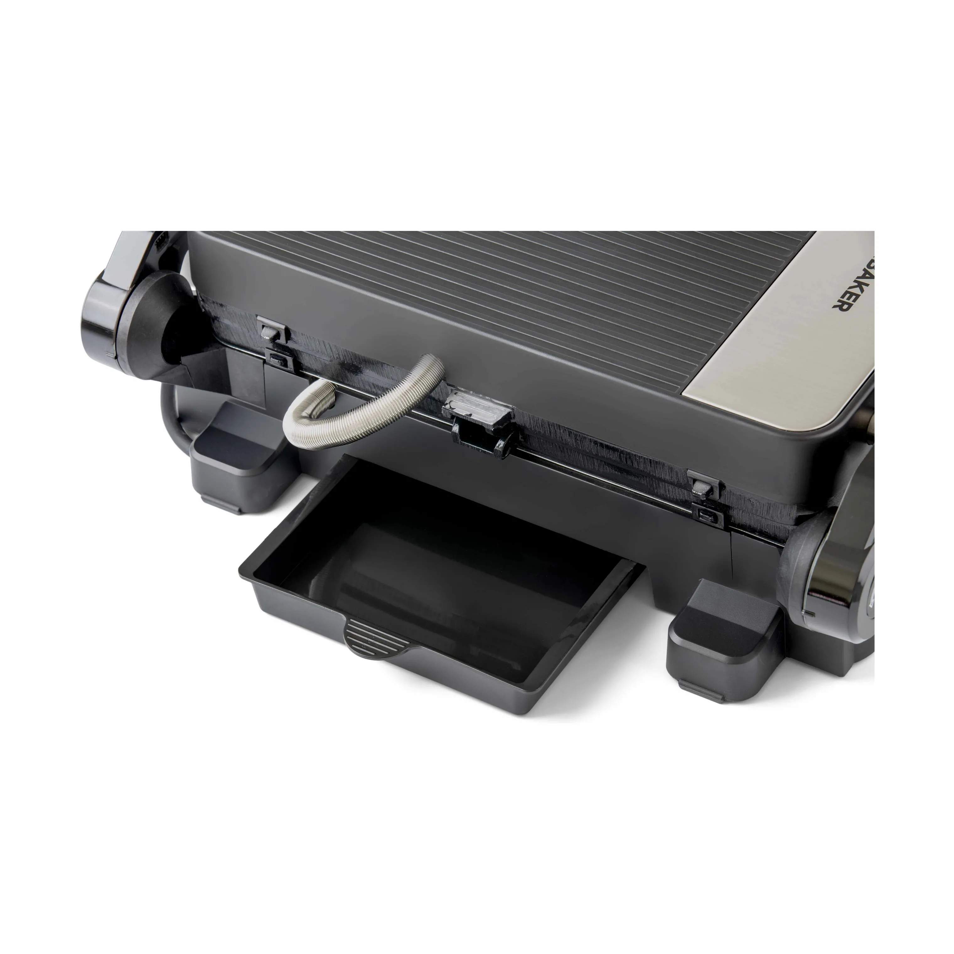Cook & Baker Bordgrill Paninigrill i Sort, 6