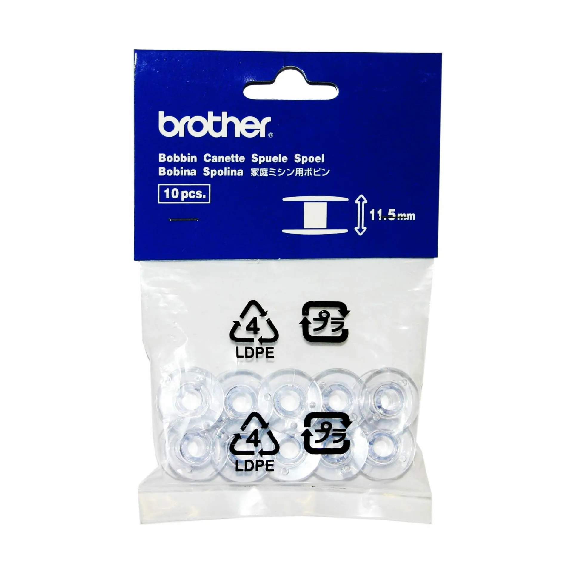Brother Tilbehør til symaskiner XL Tilbehørspakke i Blå, 4