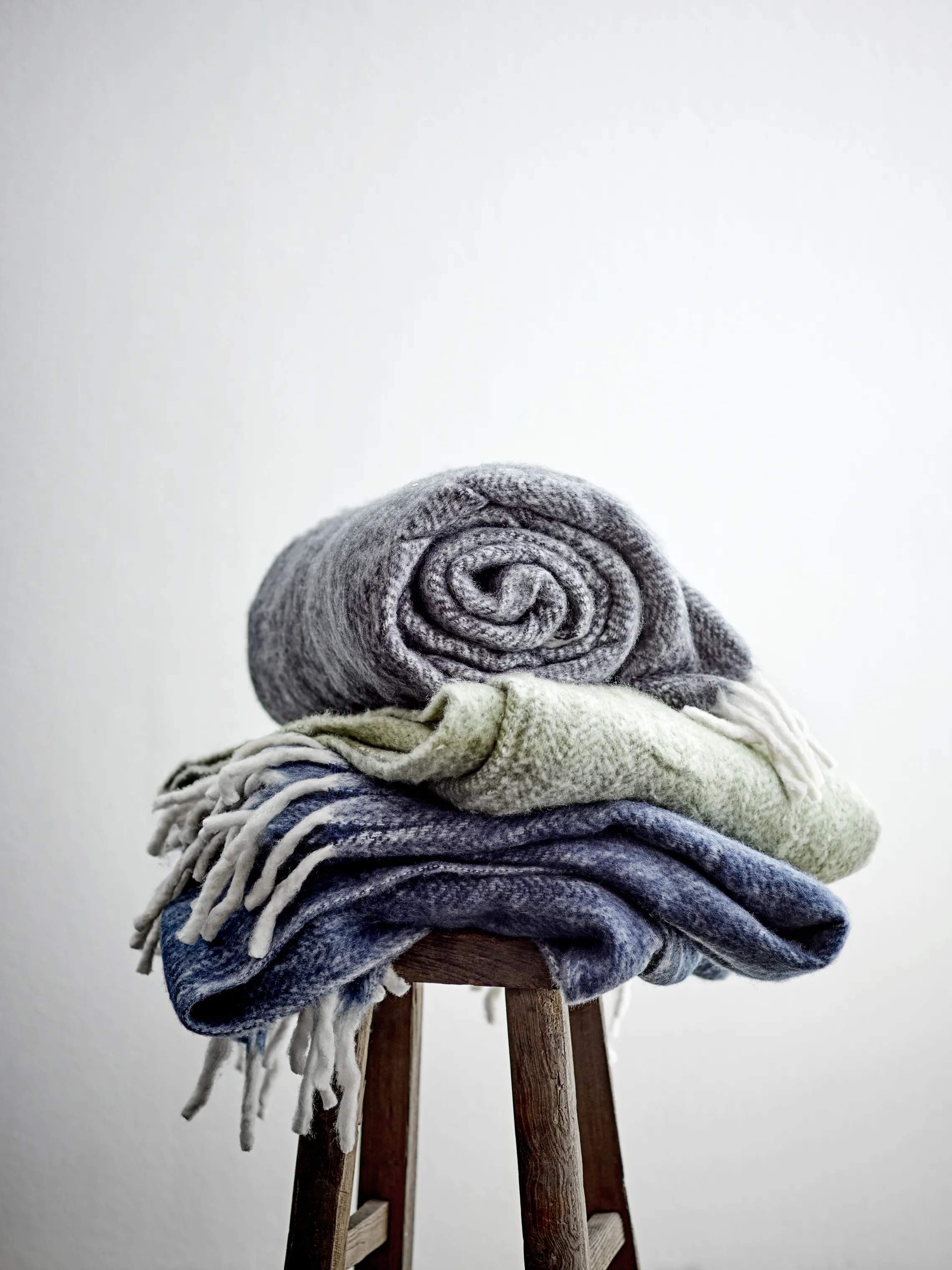 Södahl Plaider Brushed Plaid i Indigo, 3