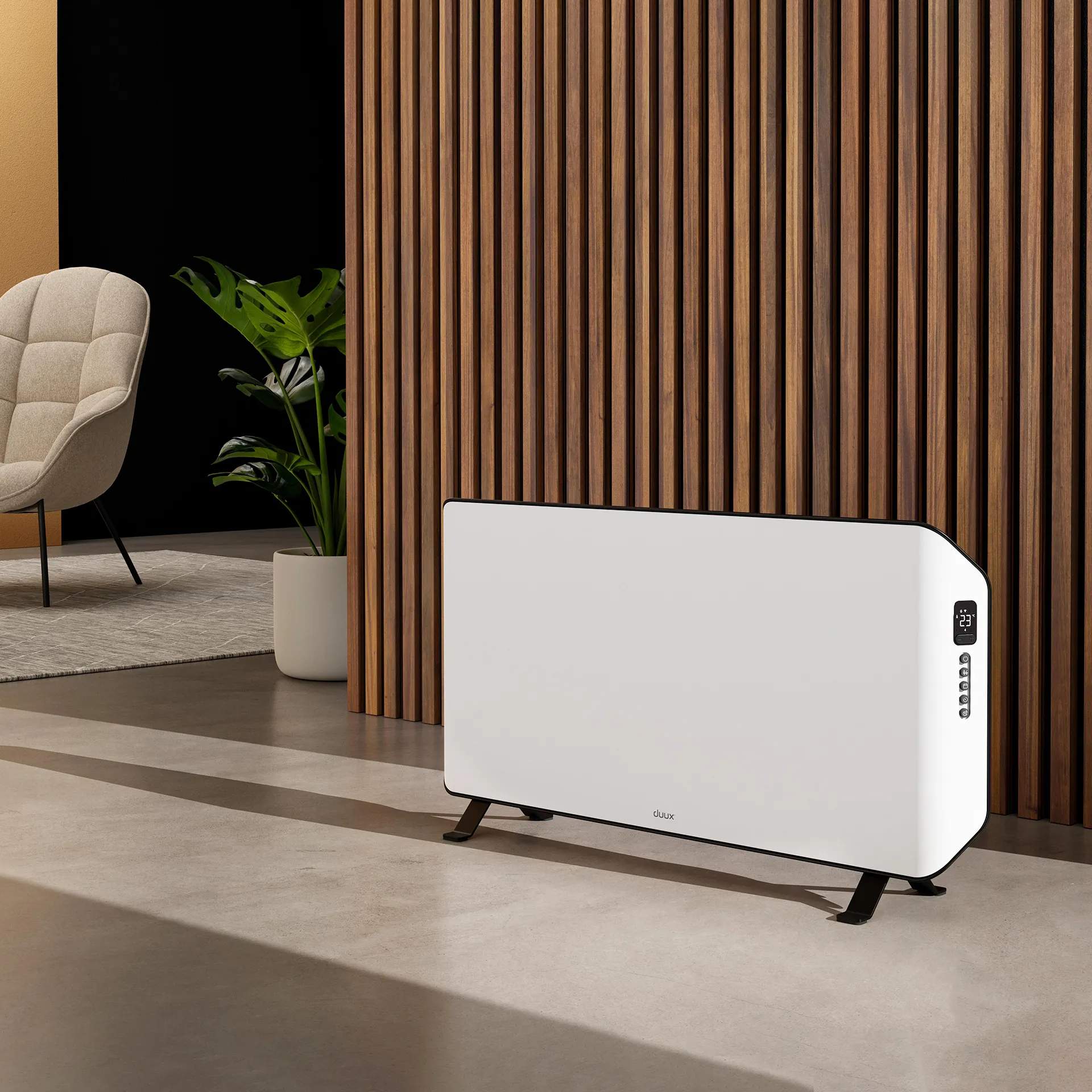 Duux Ventilatorer Edge Varmeapparat i Hvid, 2