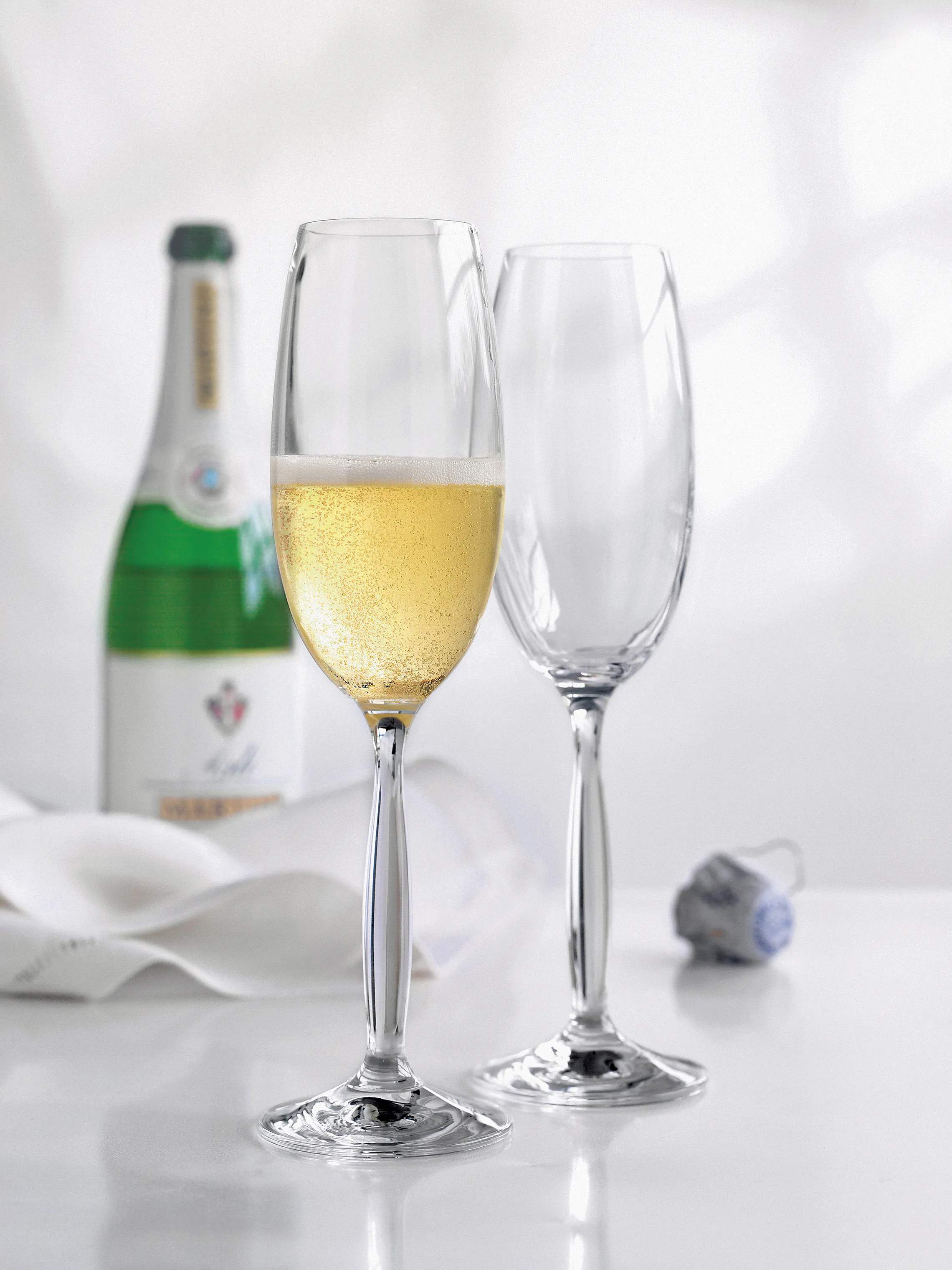 erik bagger a/s Champagneglas Opera Champagneglas - 6 stk. i Klar, 27 cl, 2