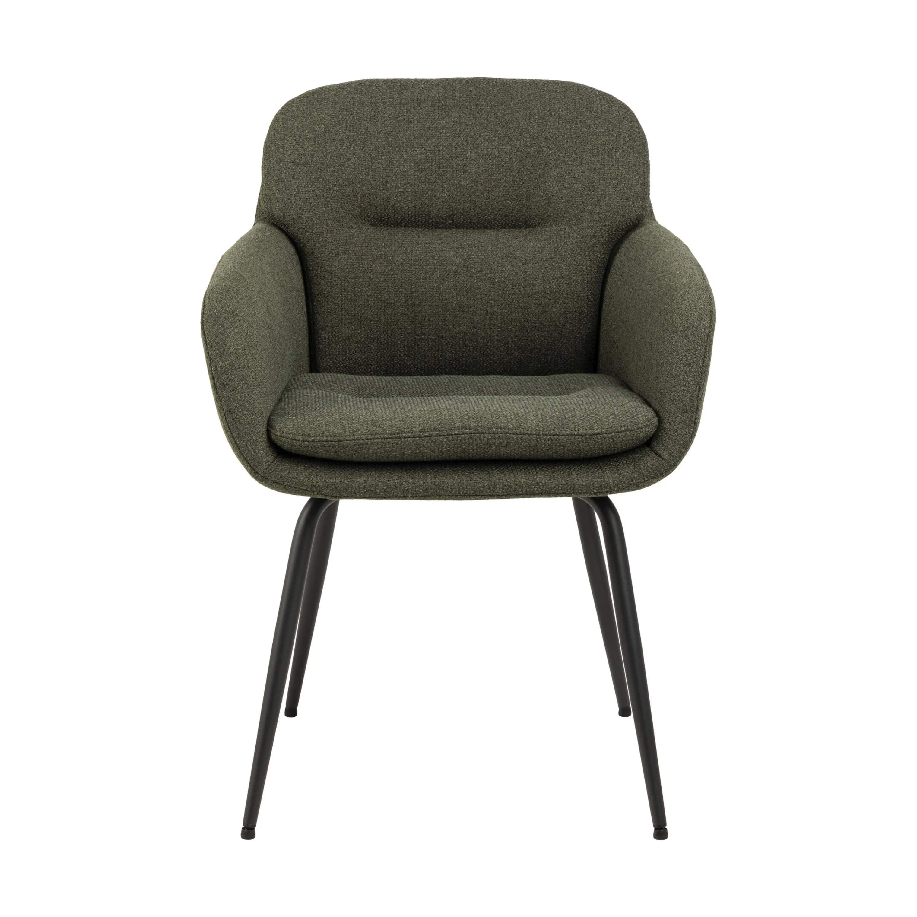 CASA Living Spisebordsstole Dora Spisebordsstol i Grøn, 1