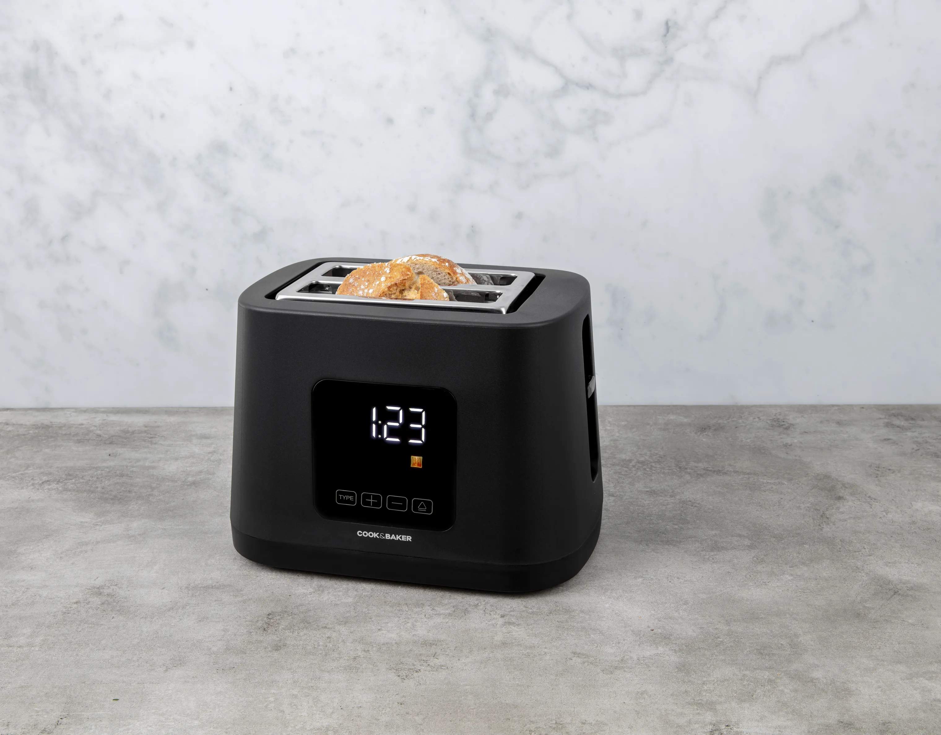 Cook & Baker Brødristere Premium Brødrister i Sort, 2