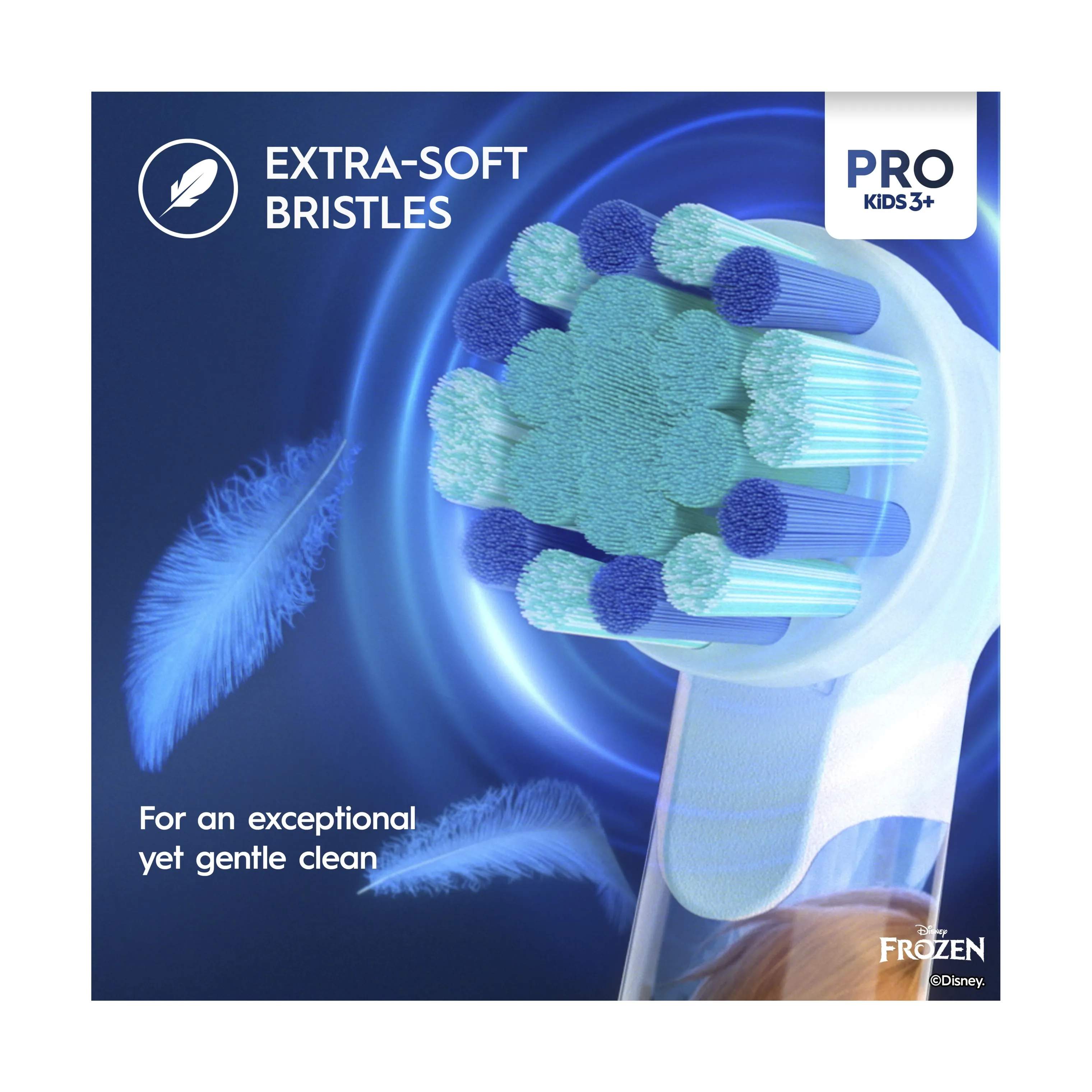 Oral-B Eltandbørster Vitality Pro Kids Elektrisk Tandbørste - Frozen i Frozen, 3