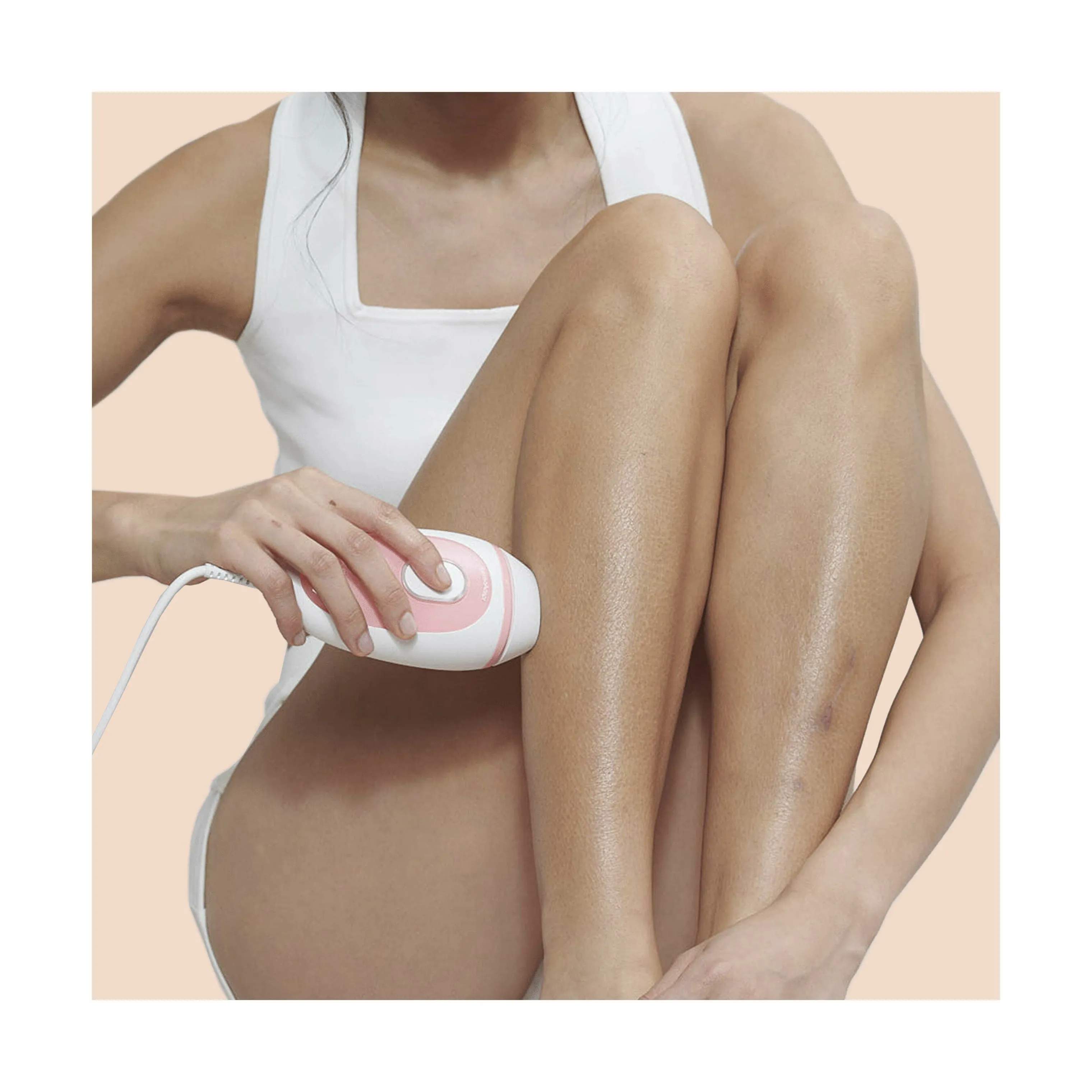 Braun Epilatorer IPL Silk-expert Mini PL1000 Hårfjerner i Pink/White, 2