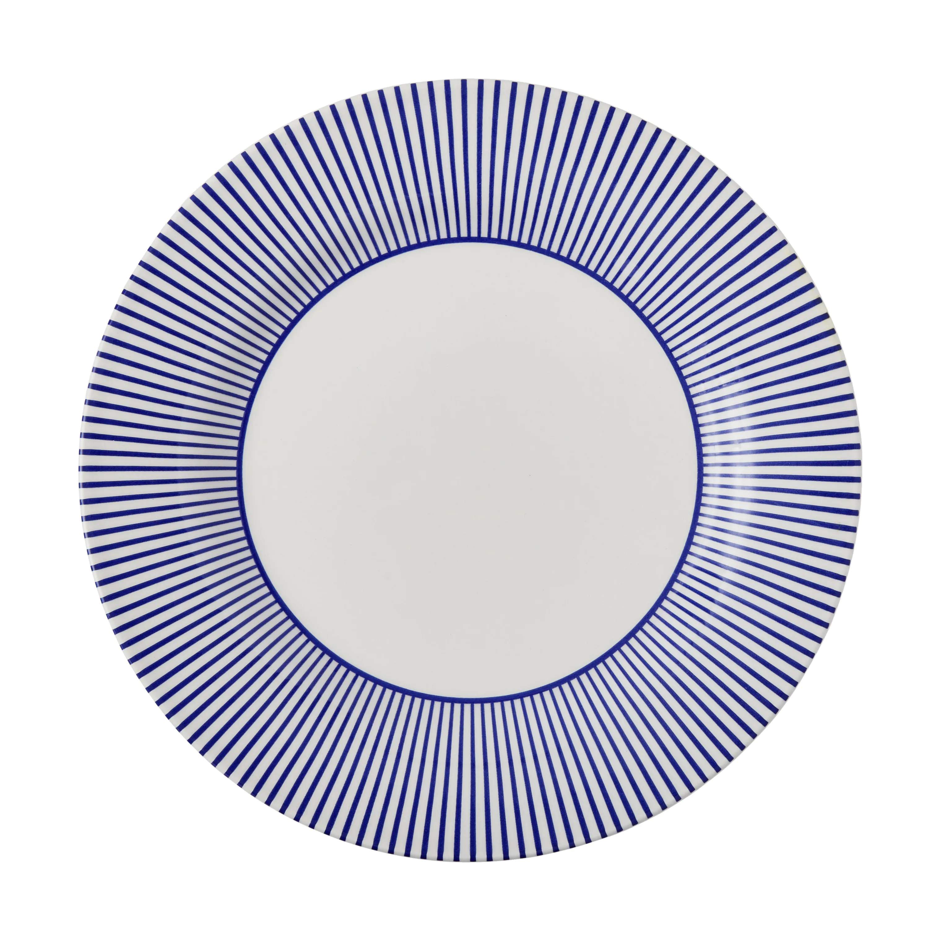 Spode Middagstallerkener Steccato Middagstallerken - 4 stk. i blå/hvid, 1