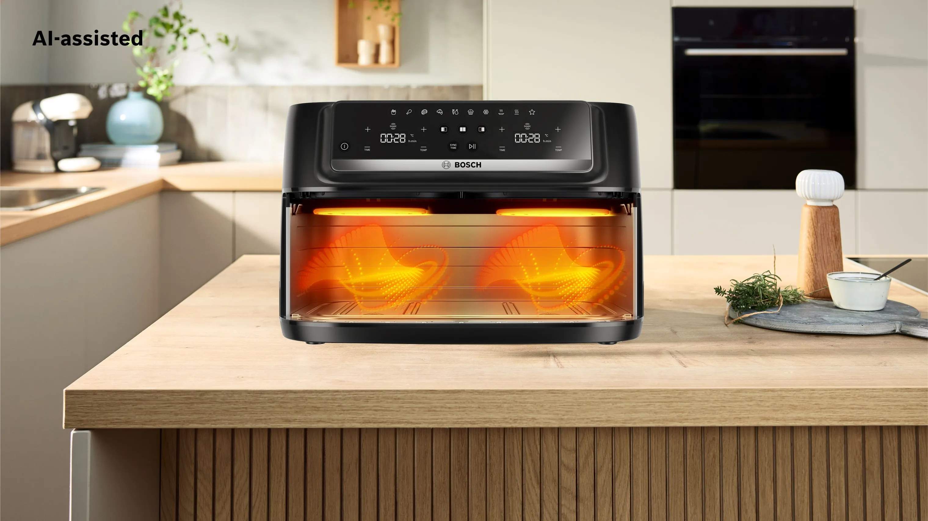 Bosch Airfryers Serie 4 Airfryer i Sort, 6