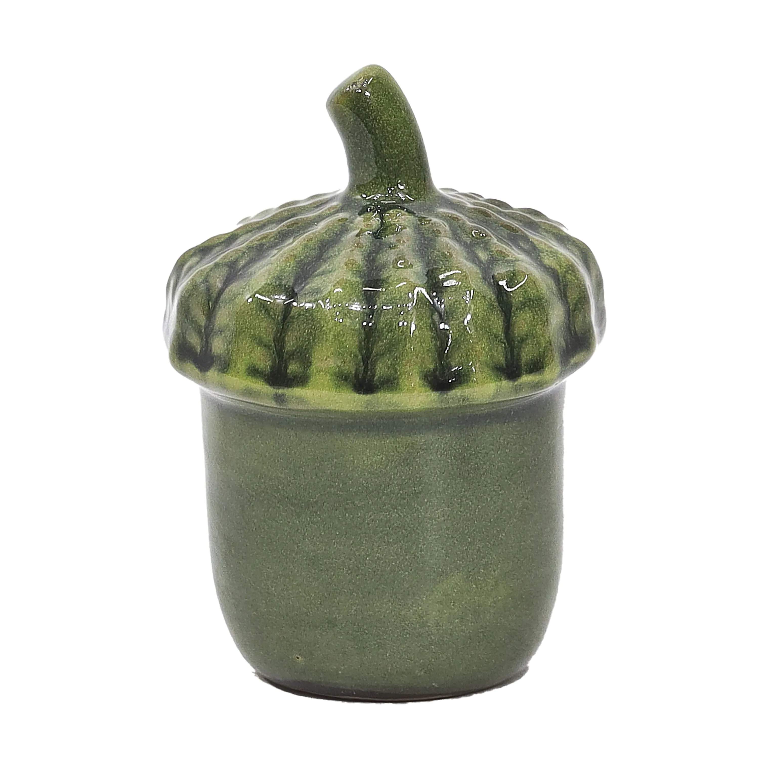 Gus Øvrige figurer Ekollon nød i Grøn, 15 cm, 1