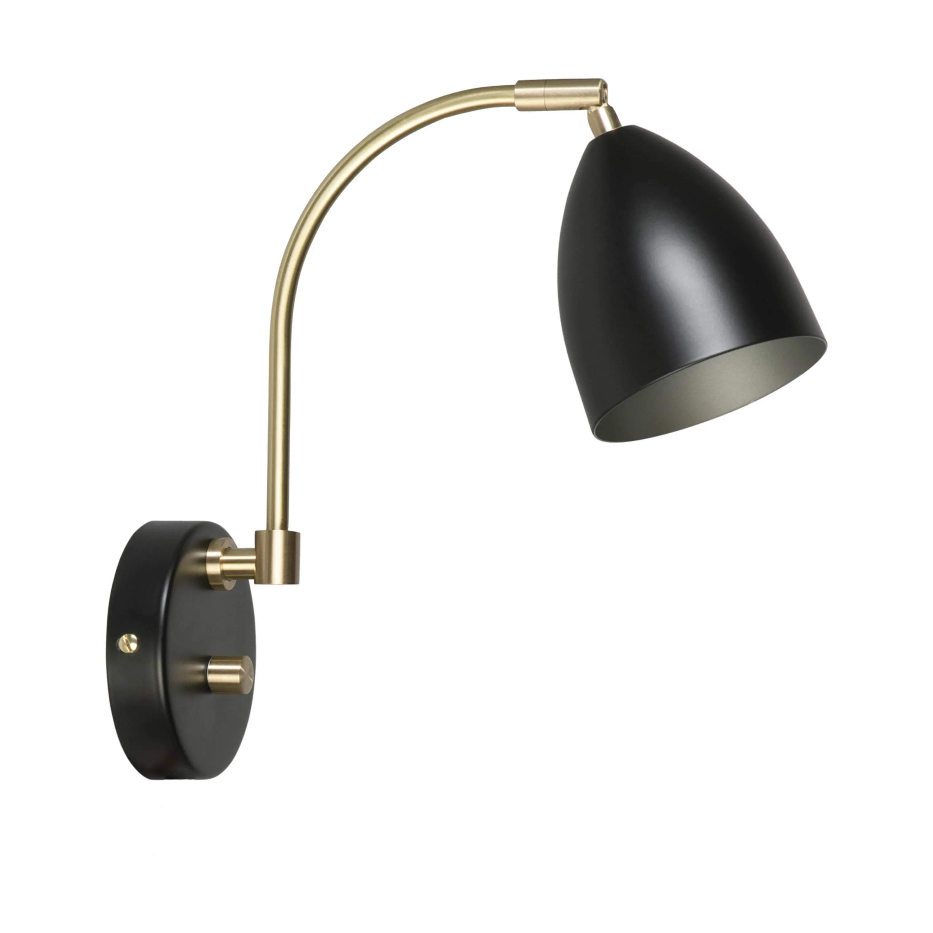 Deluxe Væglampe, black, large