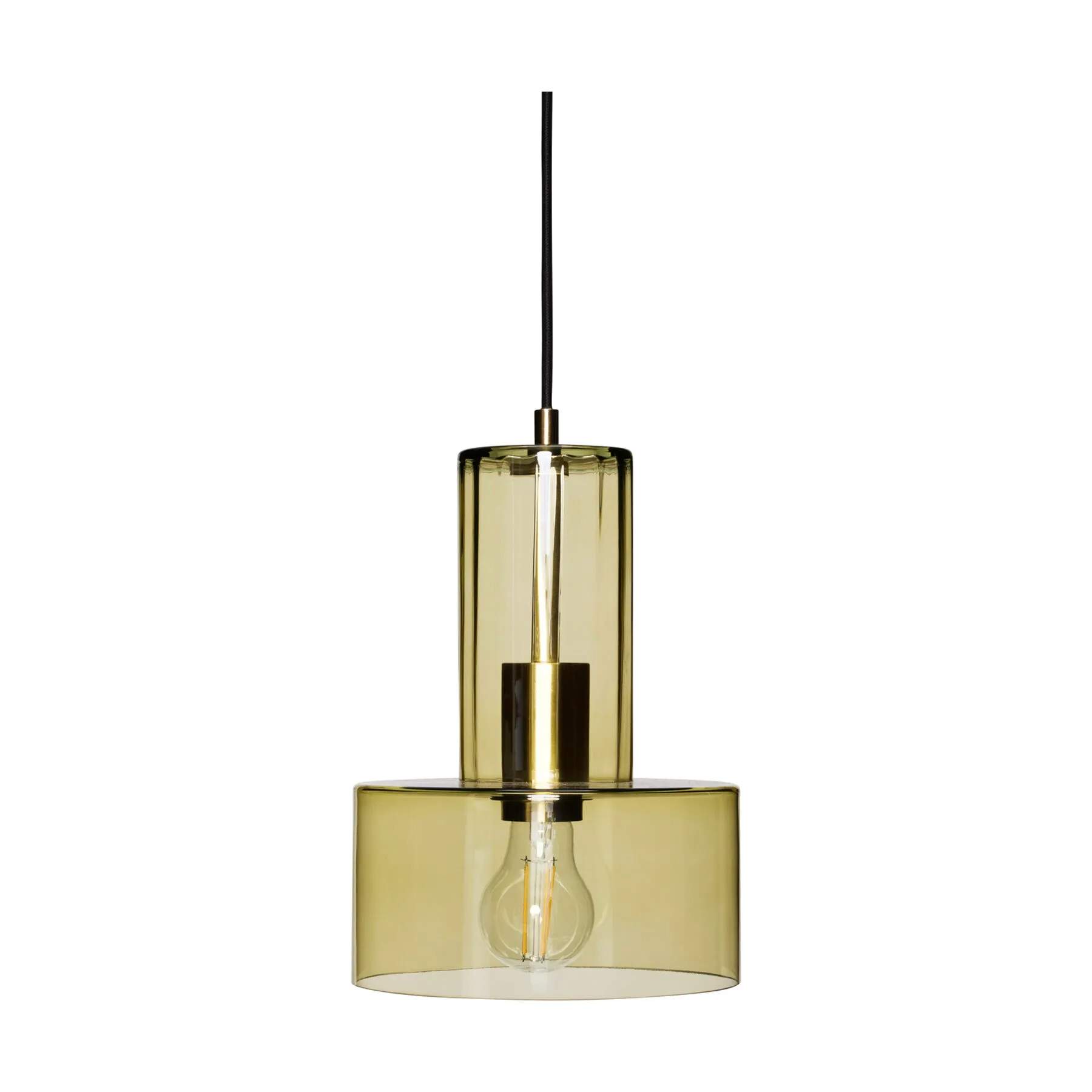 Hübsch Pendler Ripple Pendel i Grøn, 1