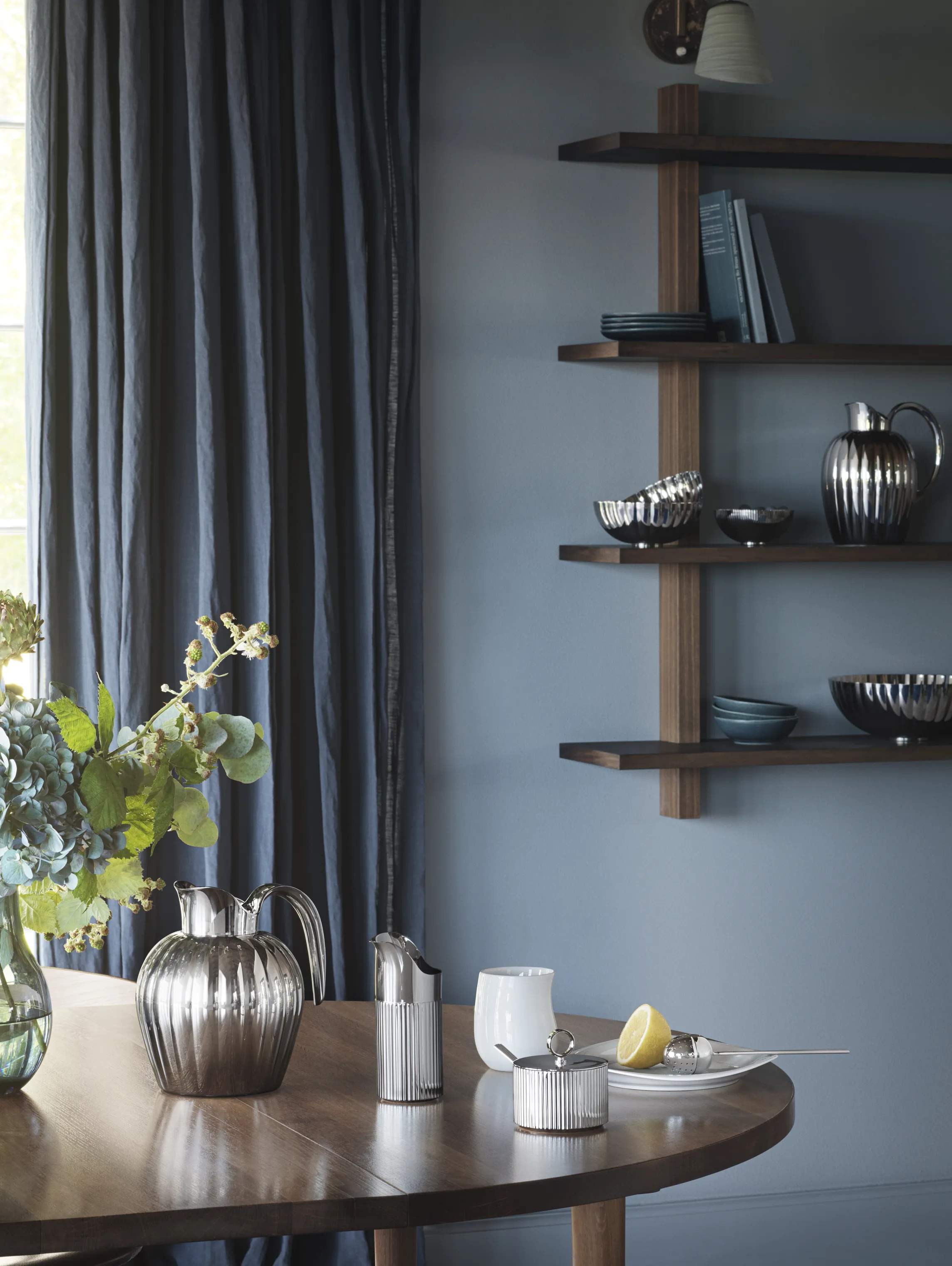 Georg Jensen Termokander Bernadotte Termokande i Sølvfarvet, 0.8 L, 3