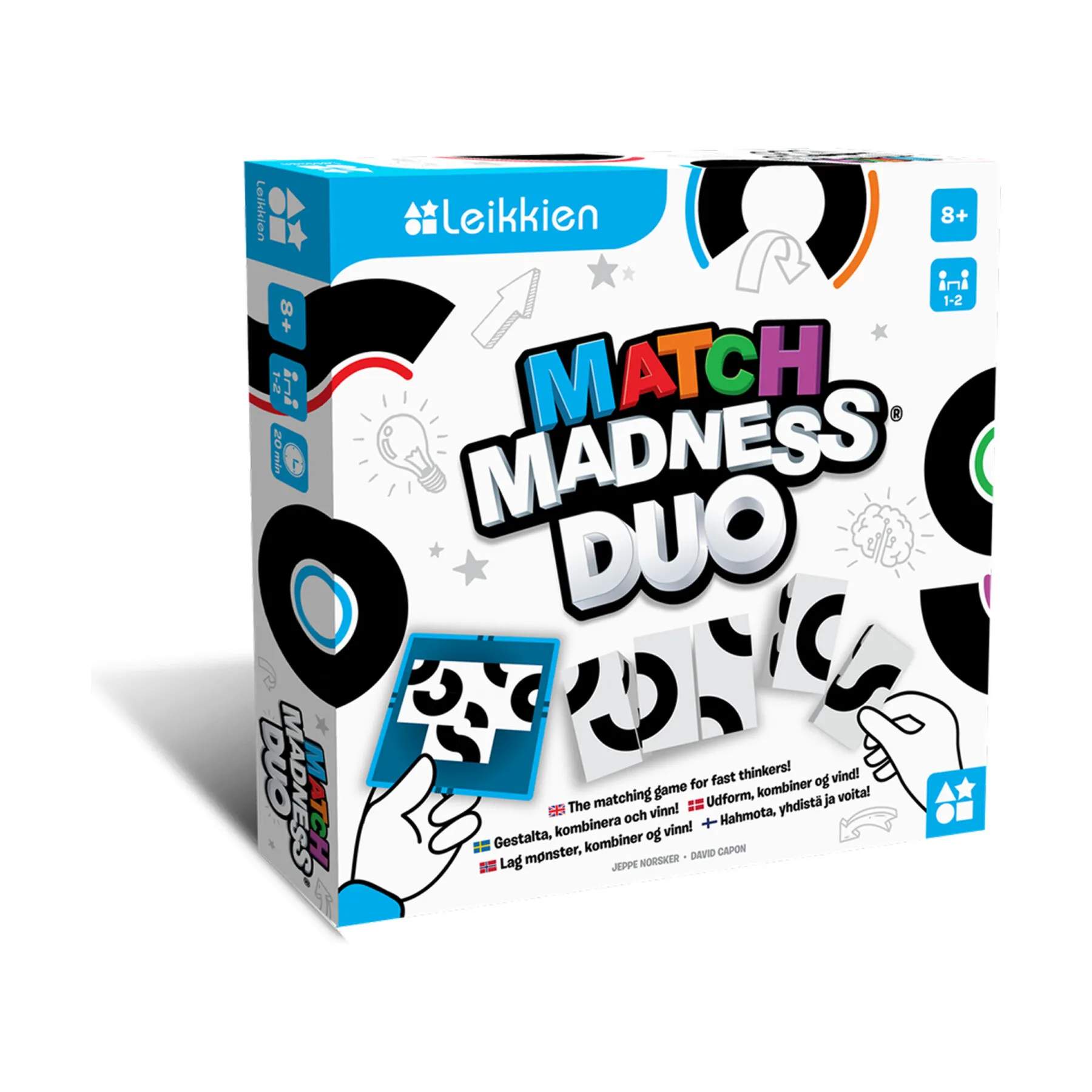 Spilbræt Spil Kortspil - Match Madness DUO i Multifarvet, 1