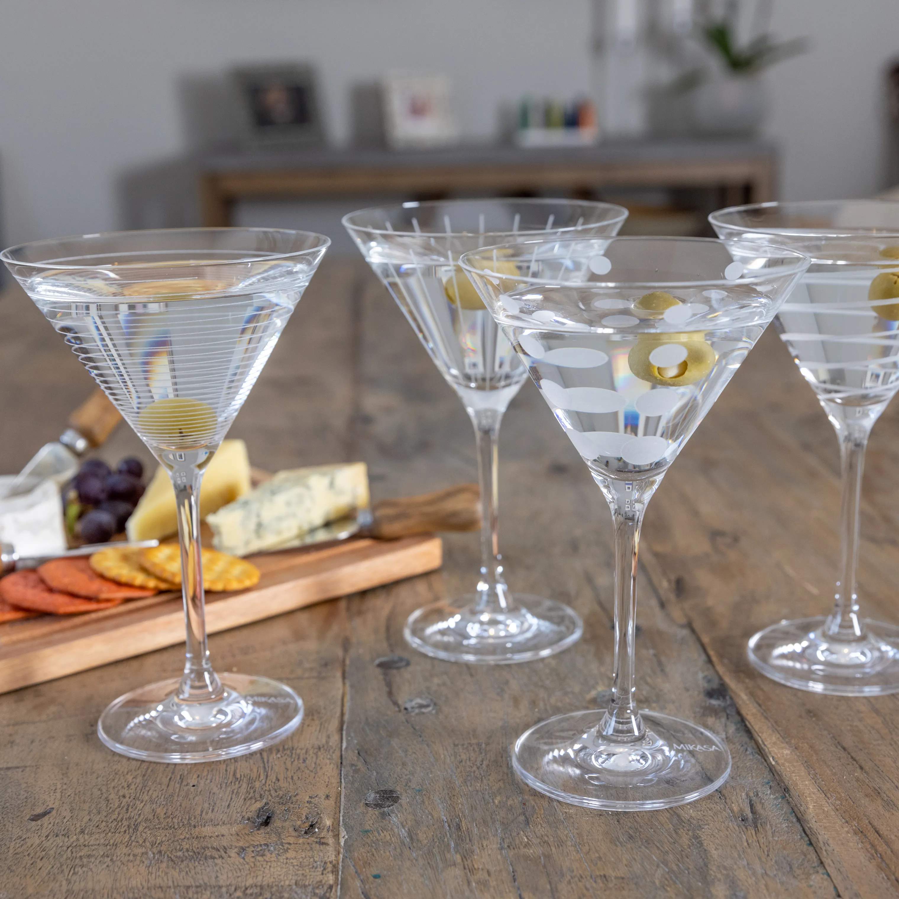 Mikasa Martiniglas Cheers Martiniglas - 4 stk. i Klar, 2