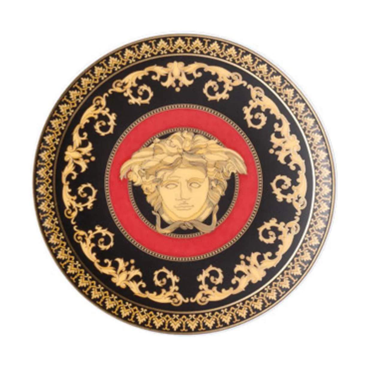 Medusa Sidetallerken, multifarvet, large