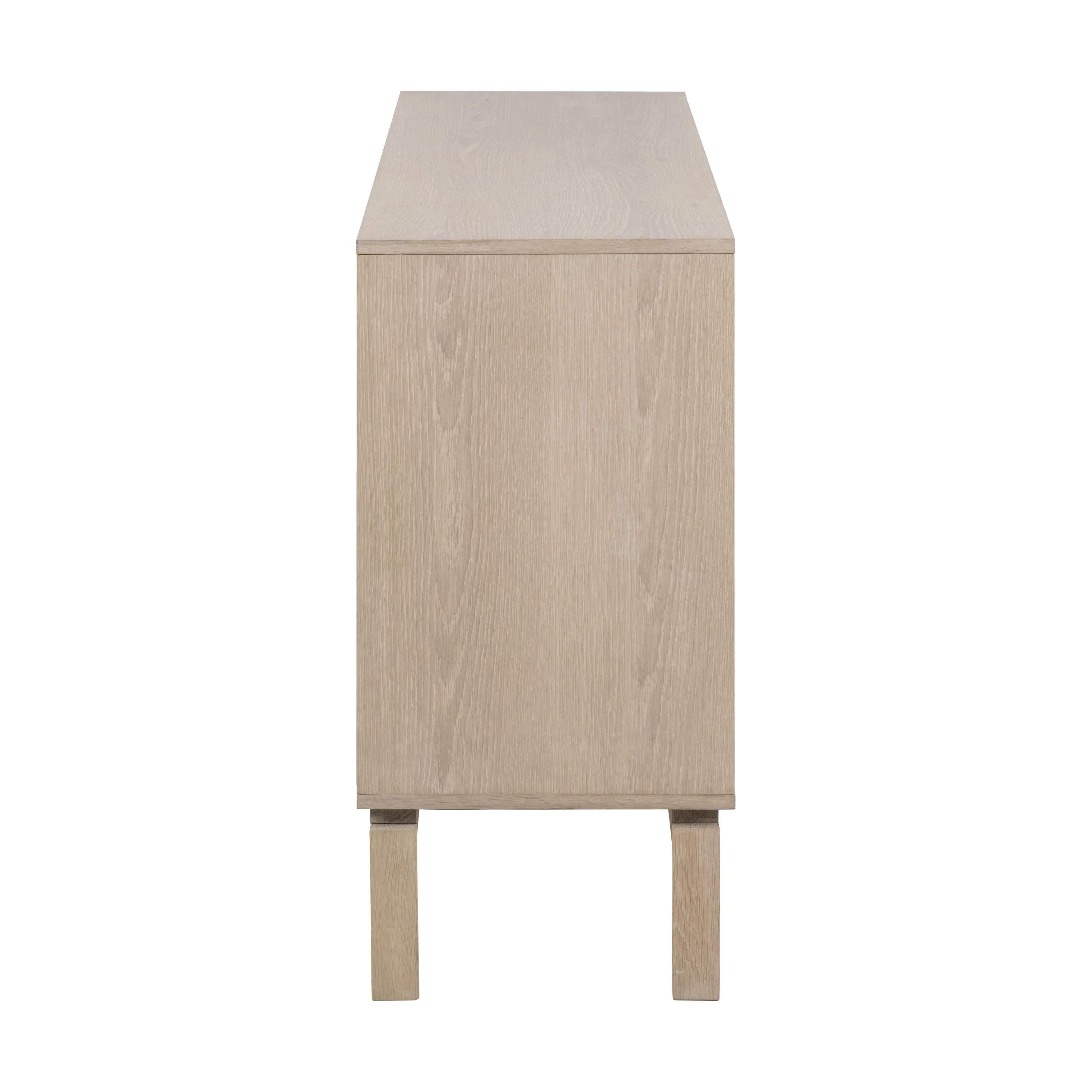 CASA Living Skabe Linley Skænk i Hvidpigmenteret, H80 x B135,4 cm, 5